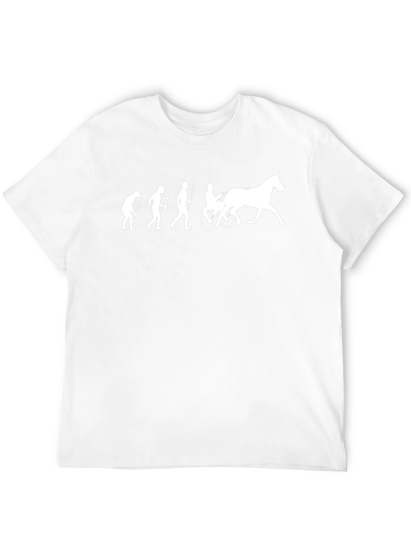 Evolution Horse T-Shirt Black