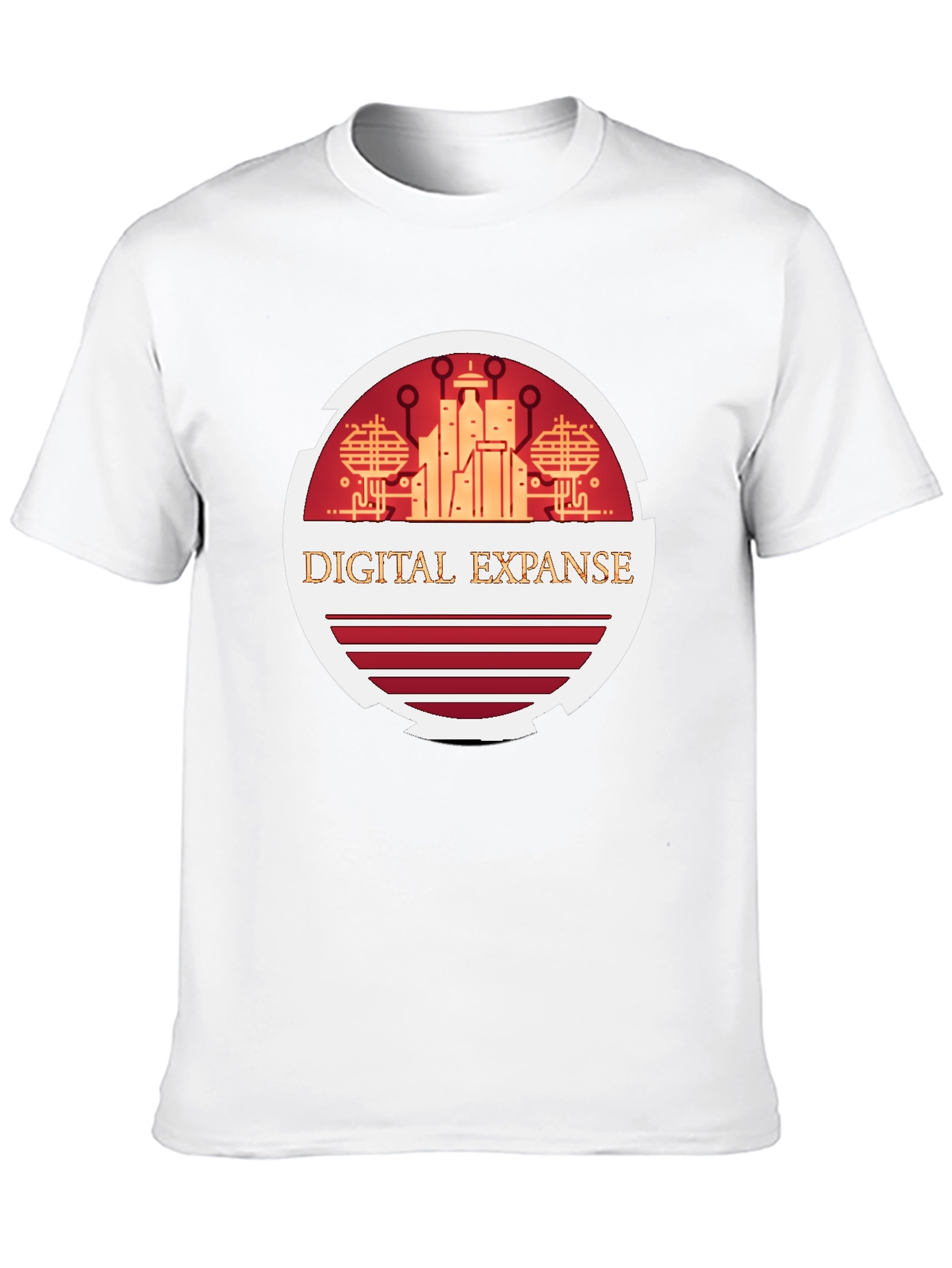 Digital Expanse Graphic Tee - Black
