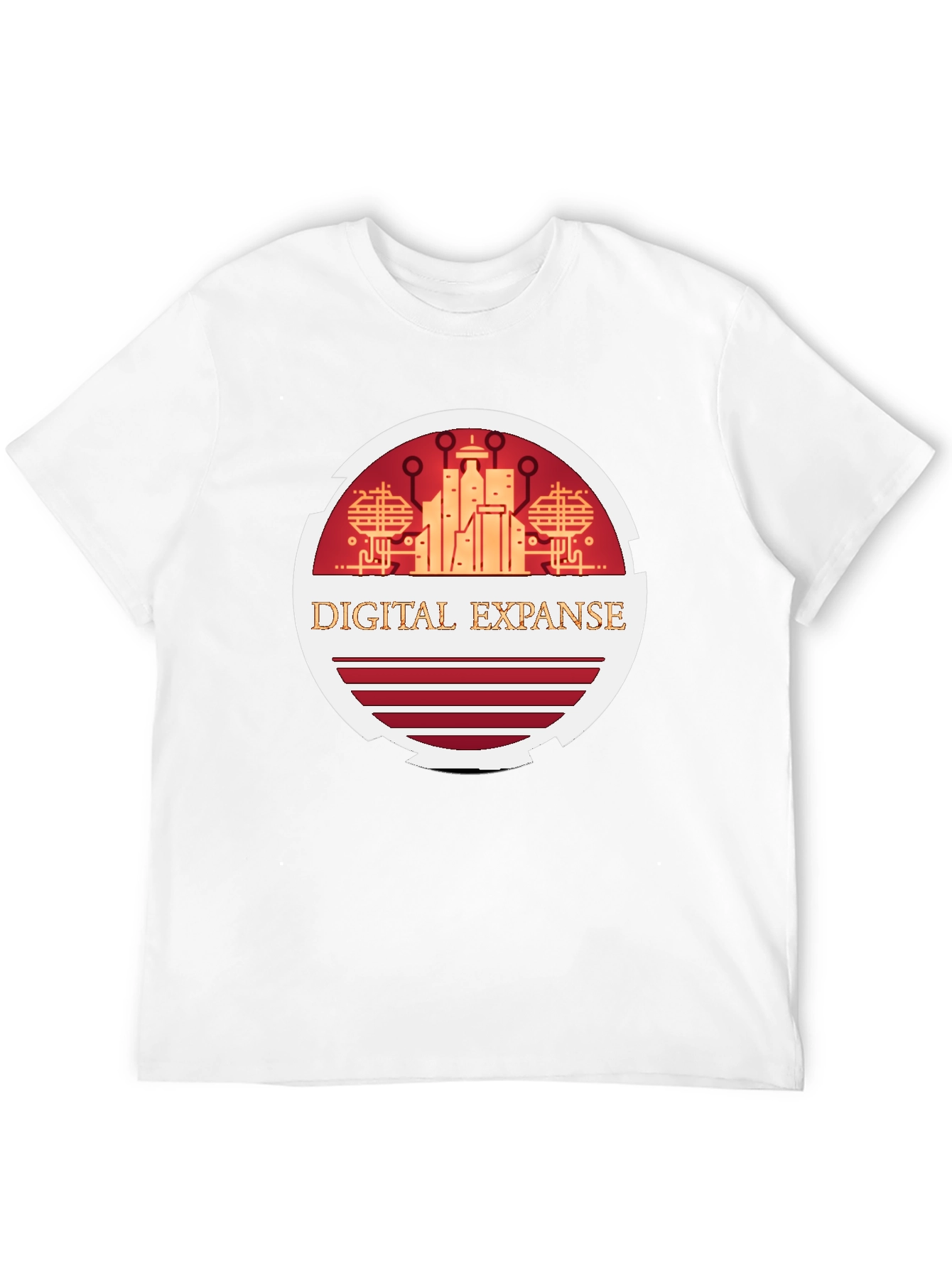 Digital Expanse Graphic Tee - Black