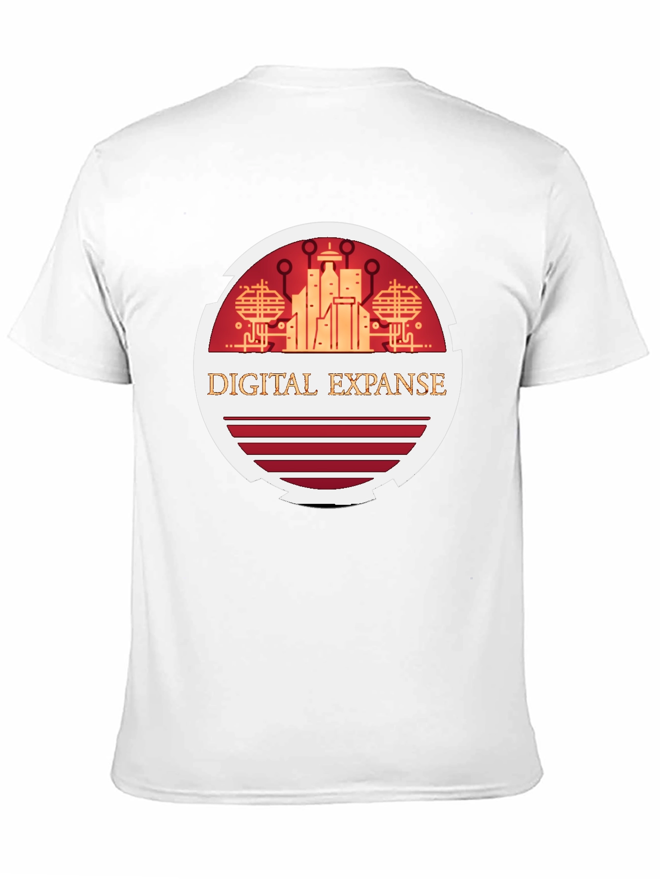 Digital Expanse Graphic Tee - Black