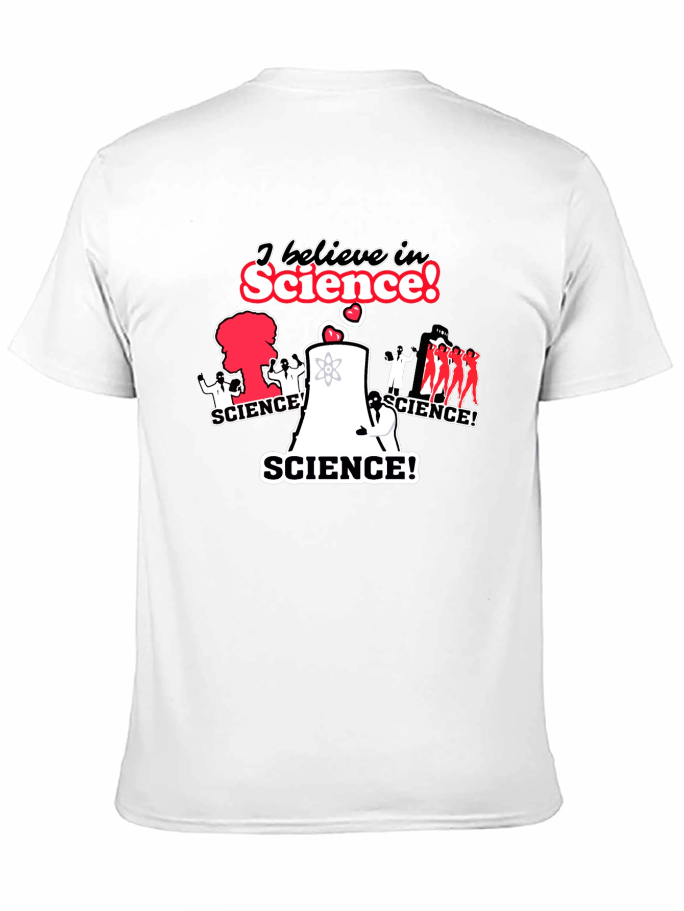 I Believe in Science! T-Shirt - Black