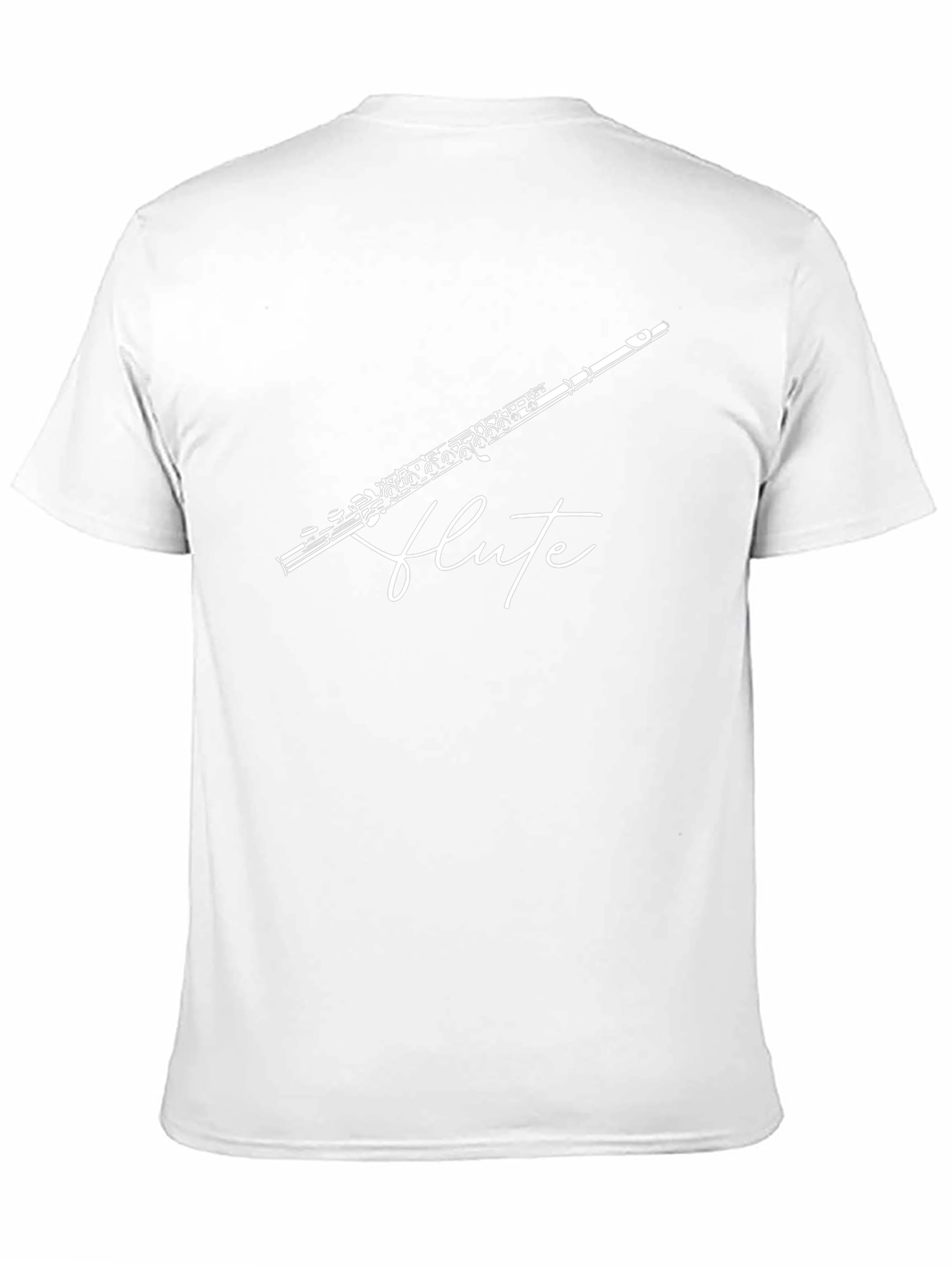 Flute Graphic T-Shirt - Musician Tee