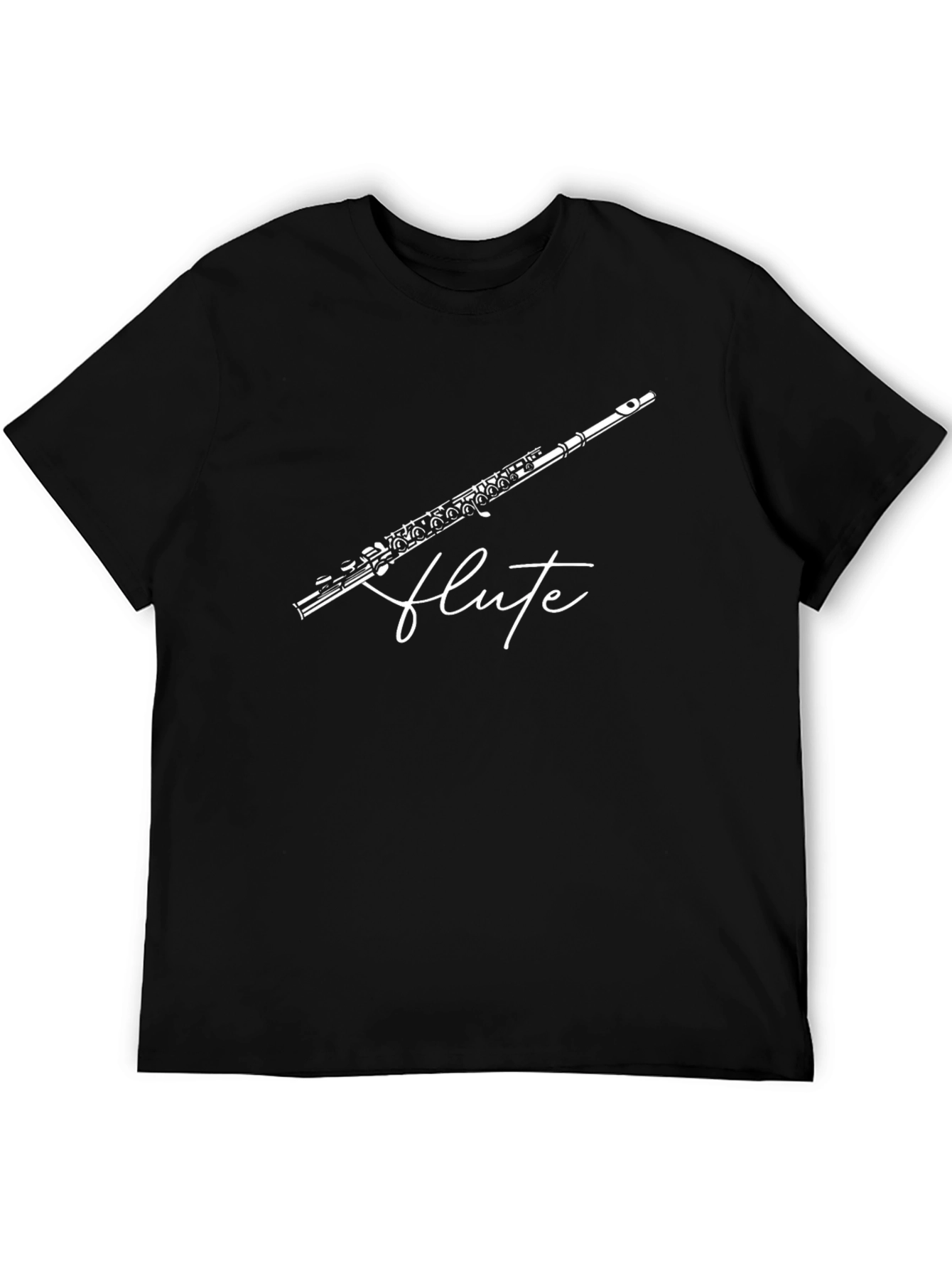 Flute Graphic T-Shirt - Musician Tee