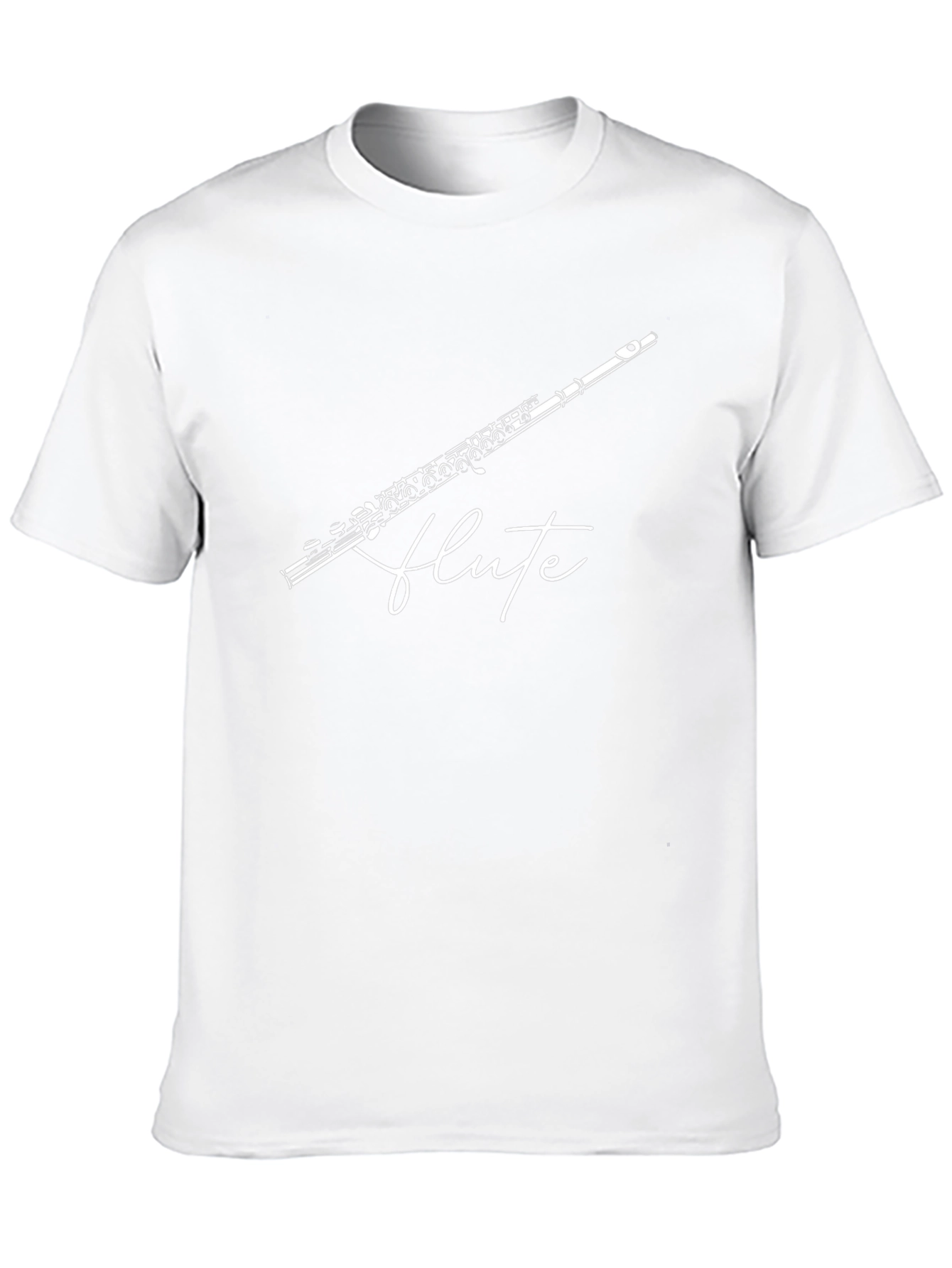 Flute Graphic T-Shirt - Musician Tee