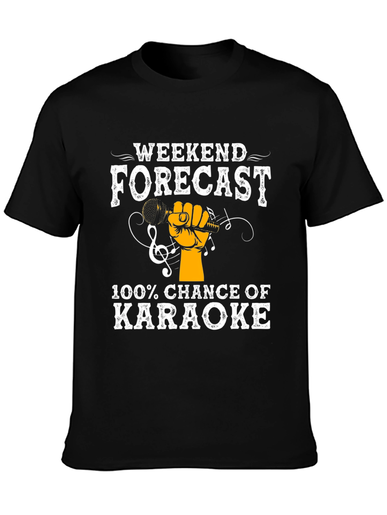Weekend Karaoke Forecast T-Shirt