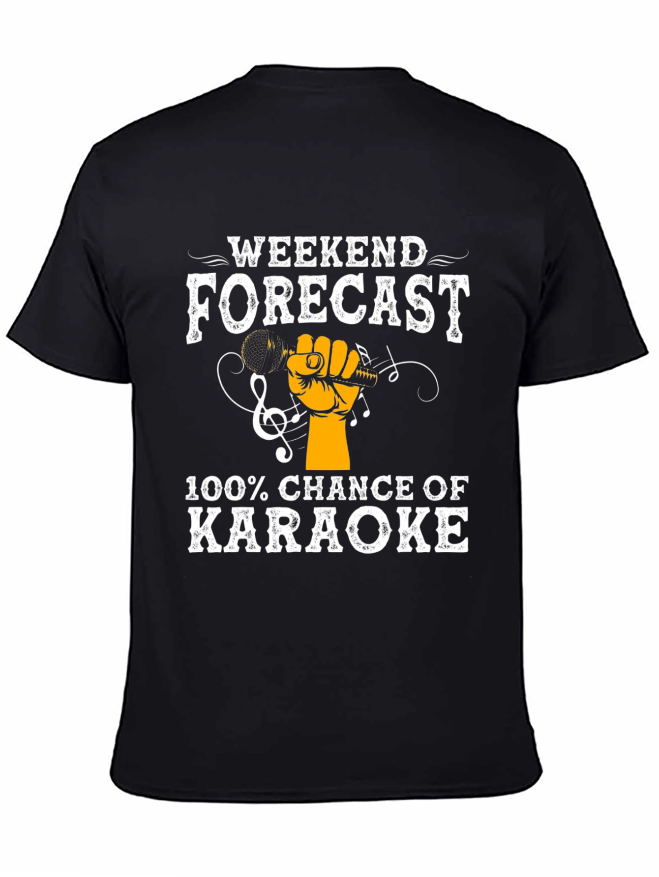 Weekend Karaoke Forecast T-Shirt