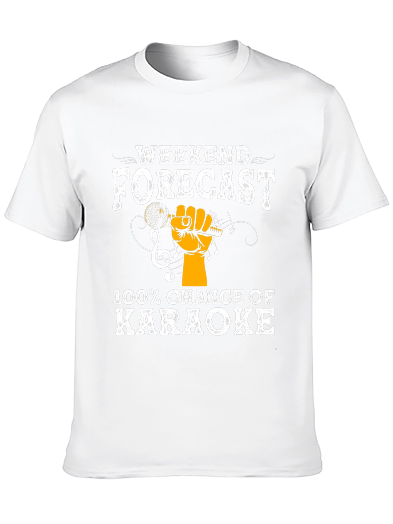 Weekend Karaoke Forecast T-Shirt