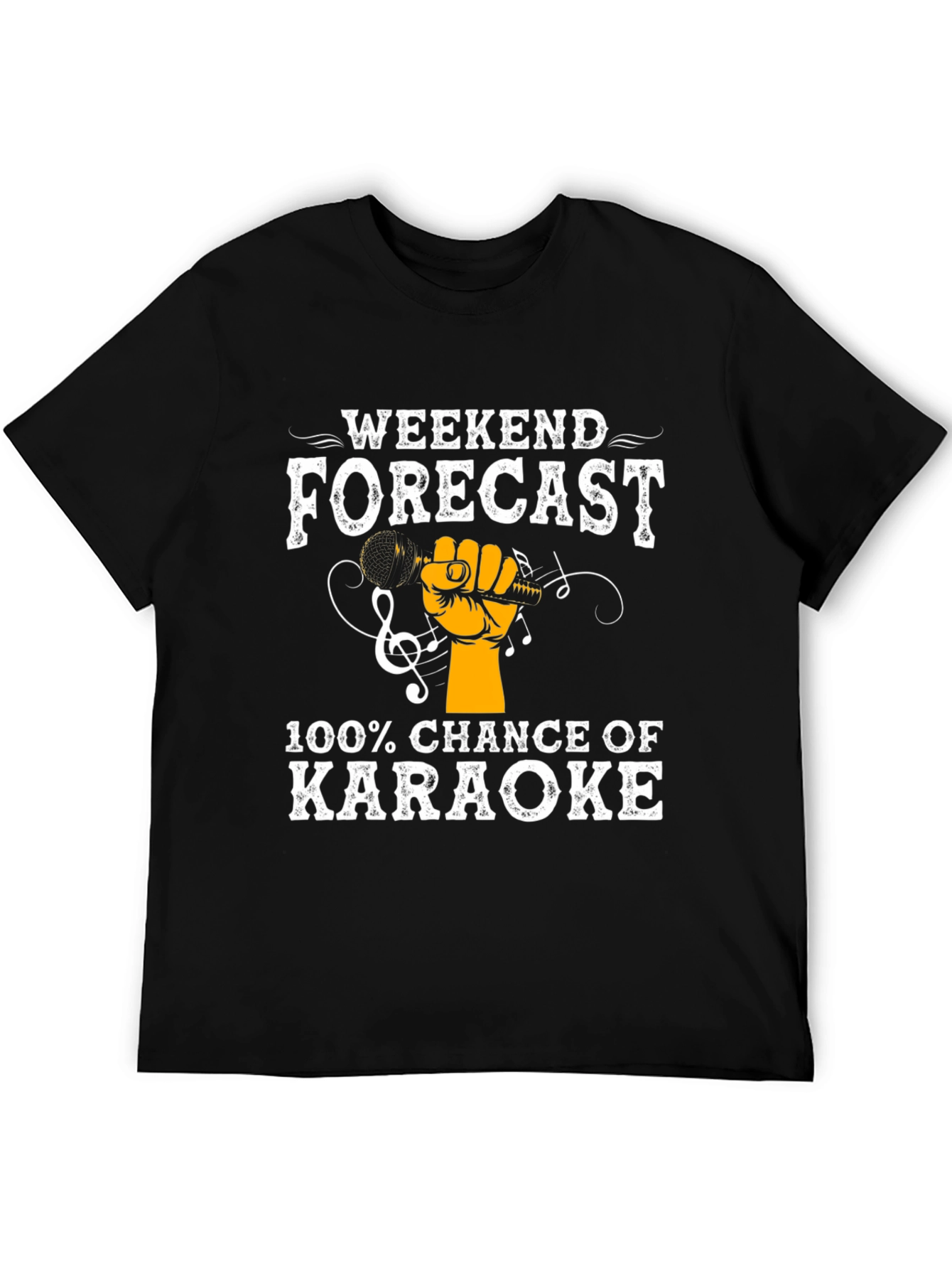 Weekend Karaoke Forecast T-Shirt