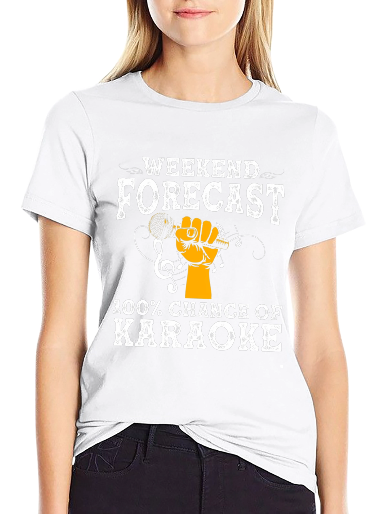 Weekend Karaoke Forecast T-Shirt