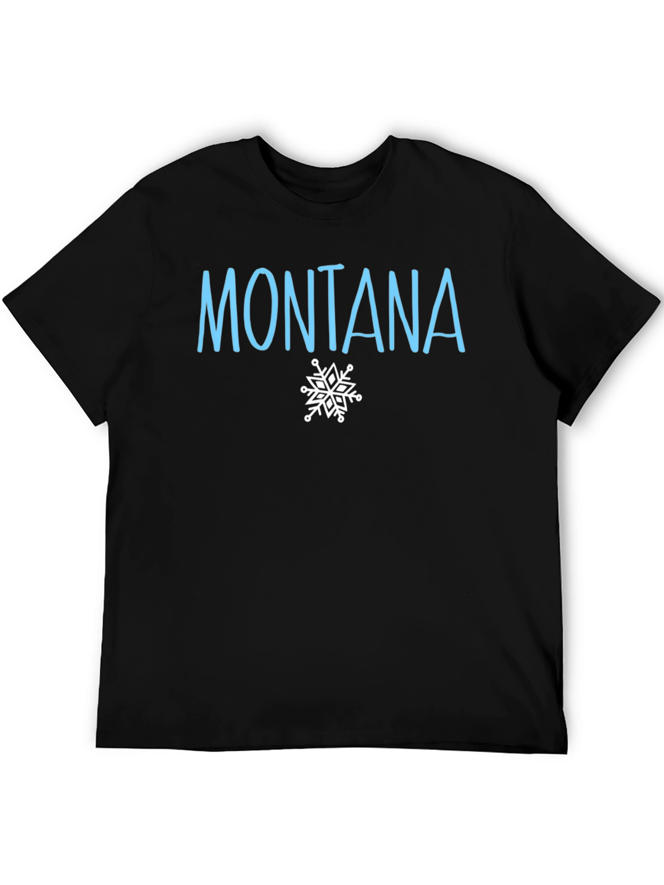 Montana Winter Snowflake T-Shirt