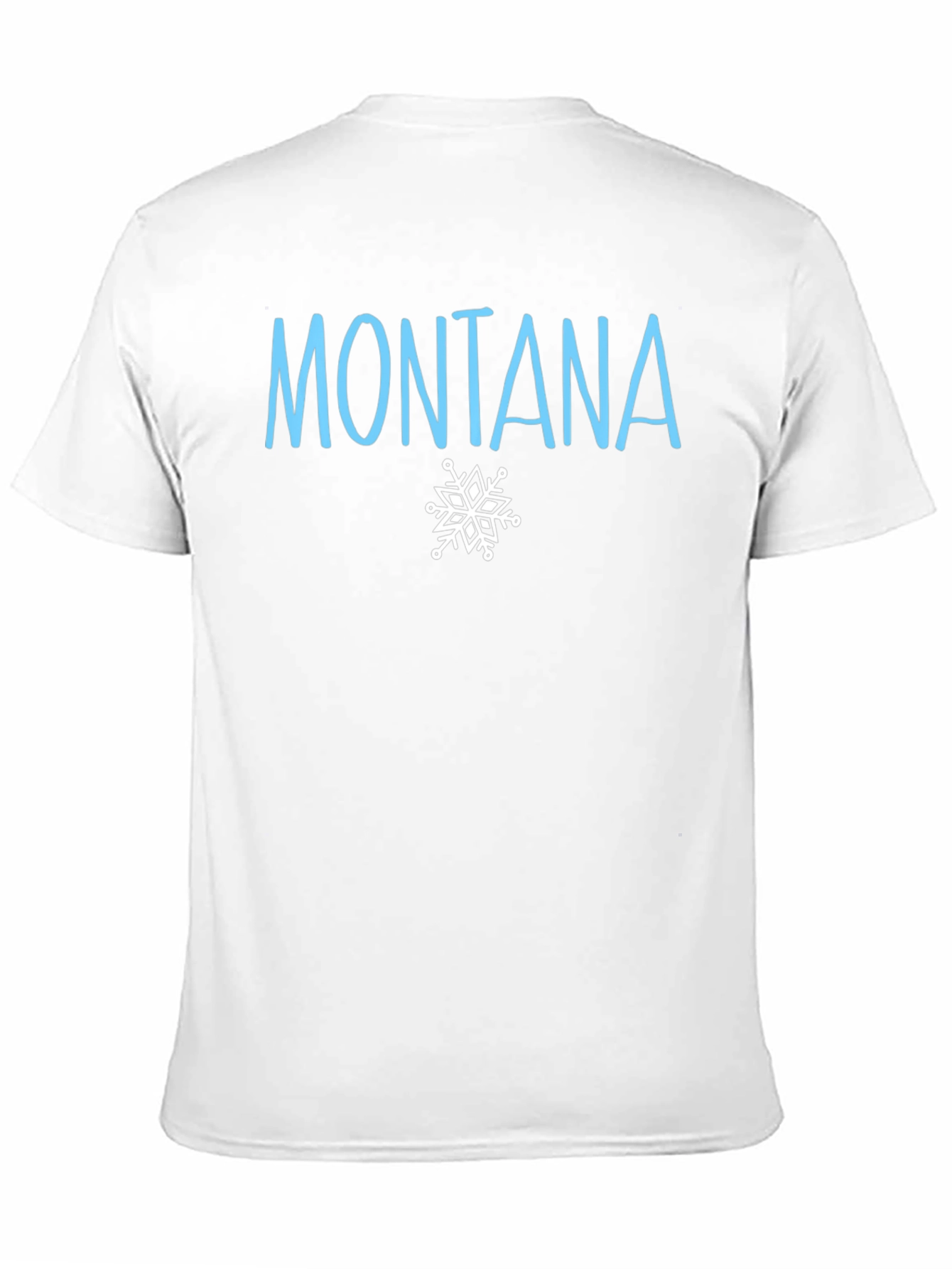 Montana Winter Snowflake T-Shirt