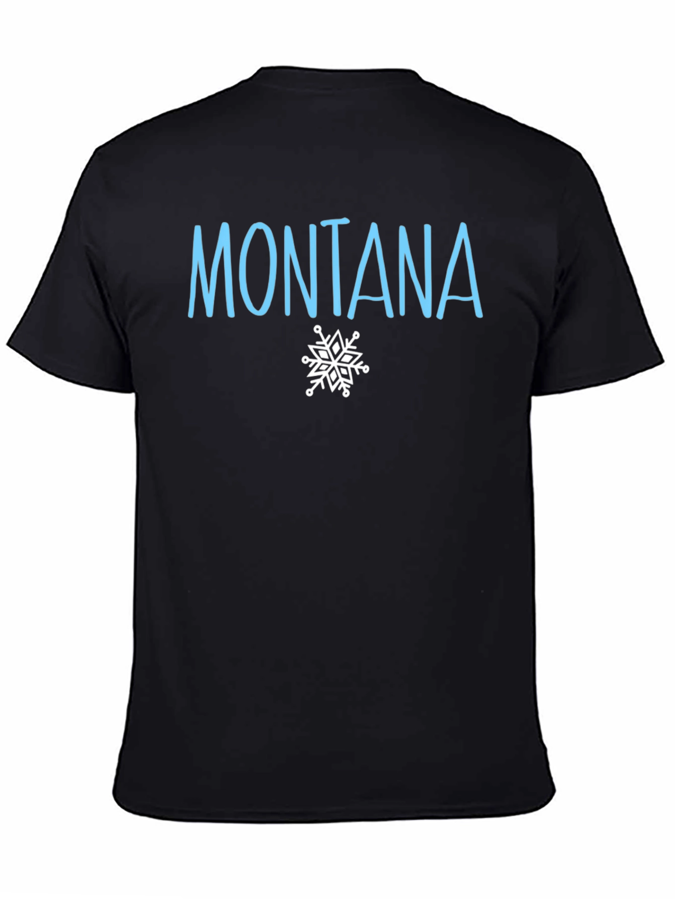 Montana Winter Snowflake T-Shirt