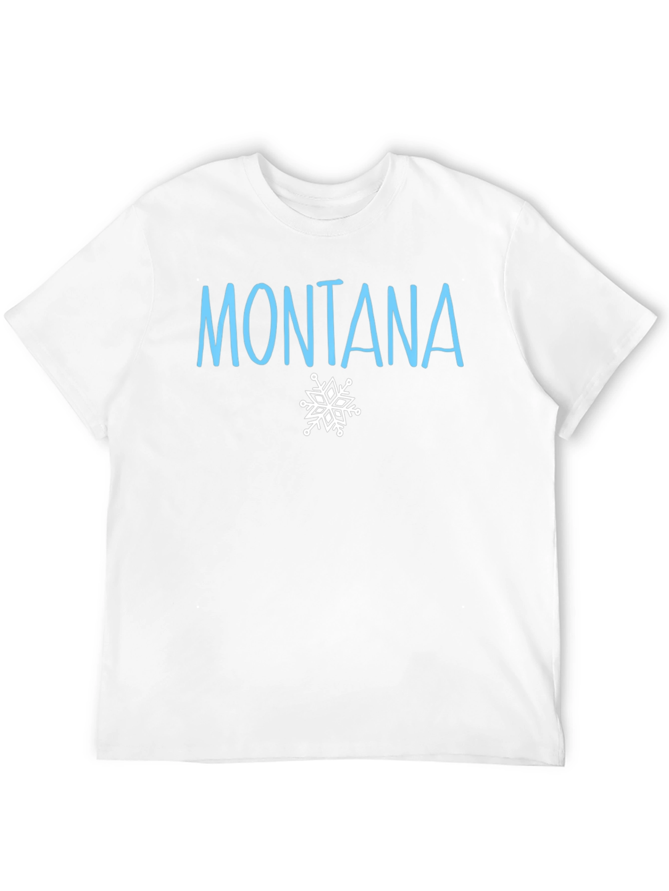 Montana Winter Snowflake T-Shirt