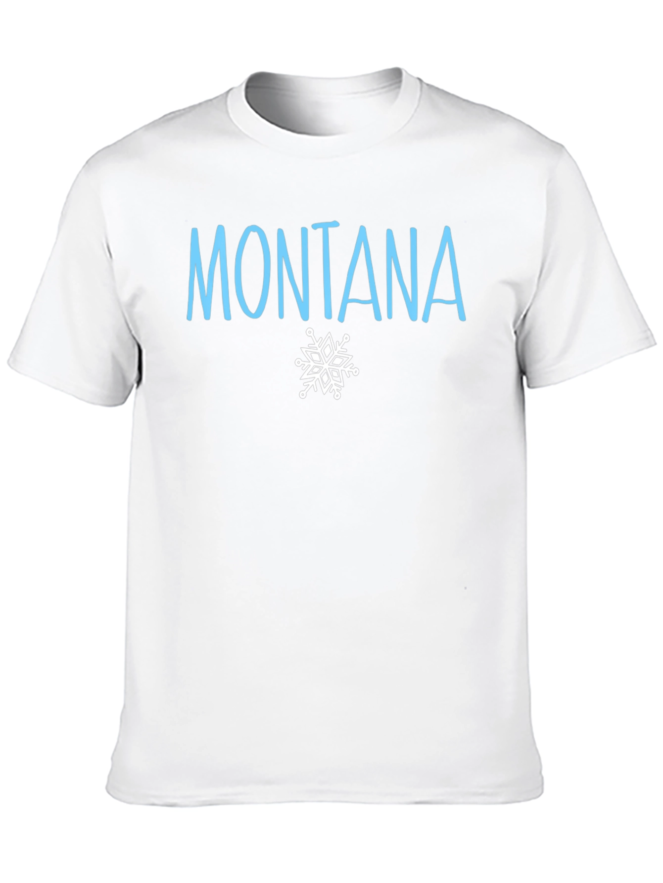 Montana Winter Snowflake T-Shirt
