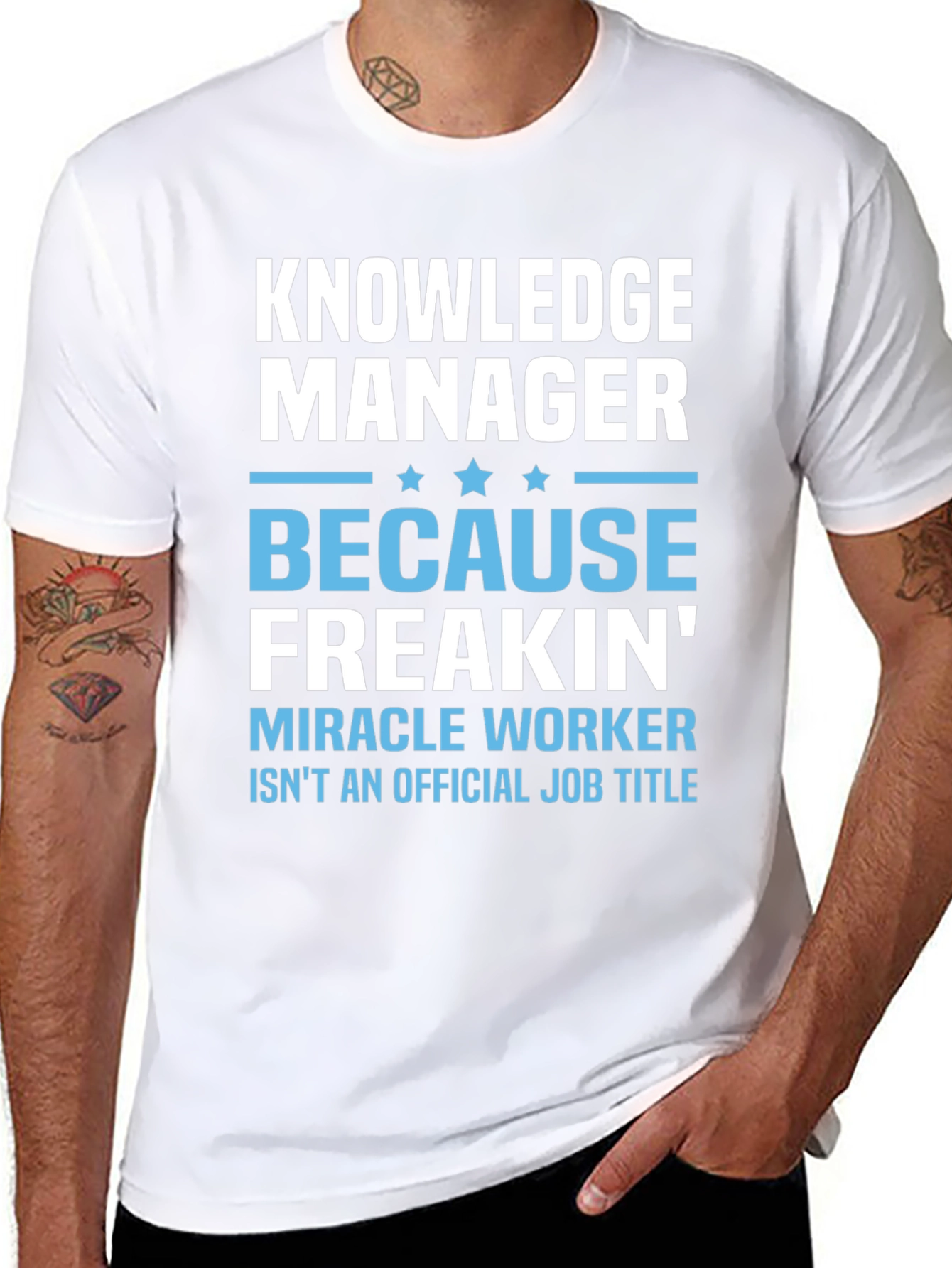 Knowledge Manager Funny Graphic T-Shirt