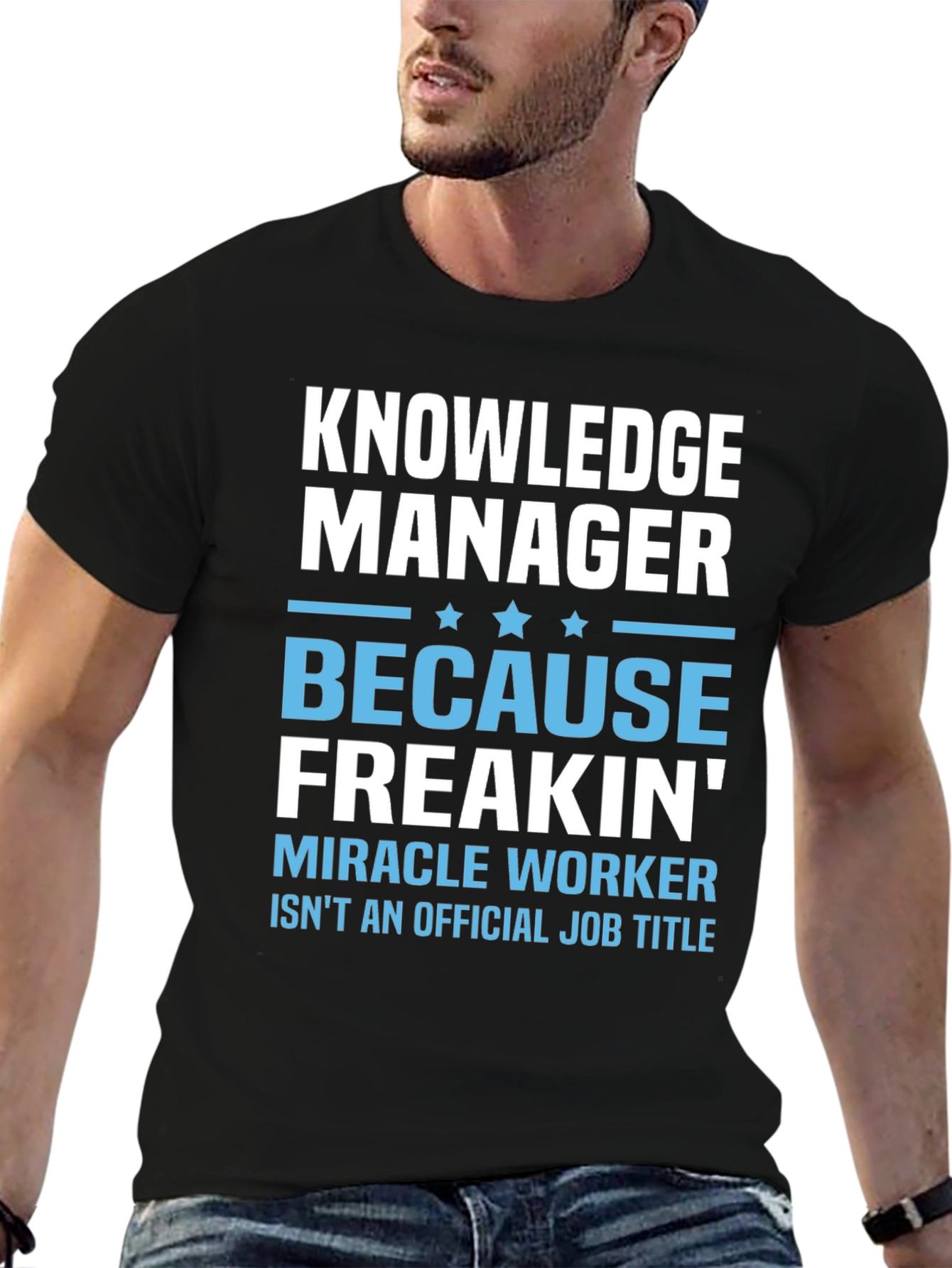 Knowledge Manager Funny Graphic T-Shirt