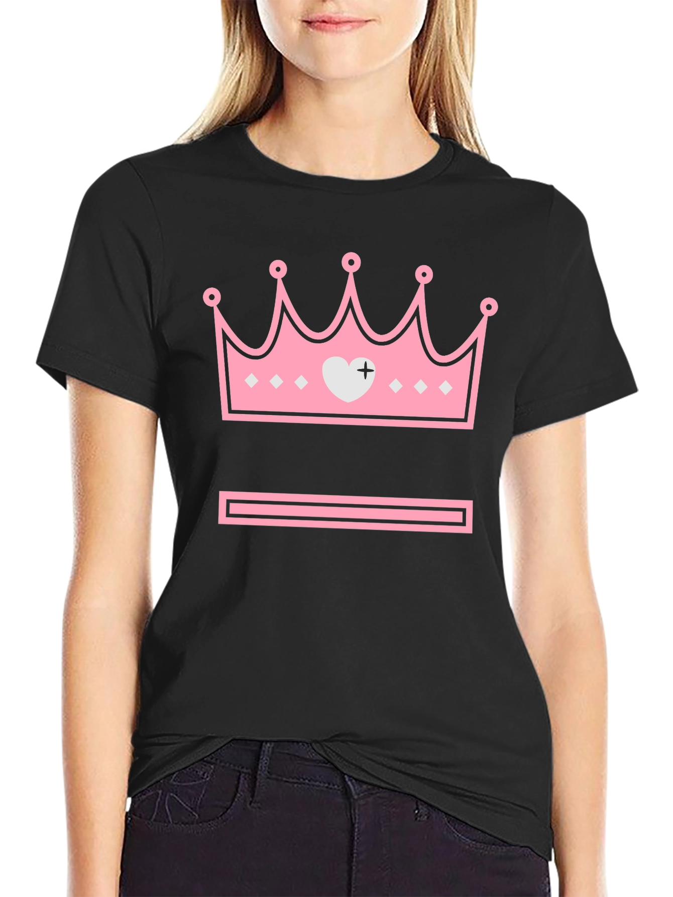 Crown Graphic T-Shirt - Stylish Cotton Tee