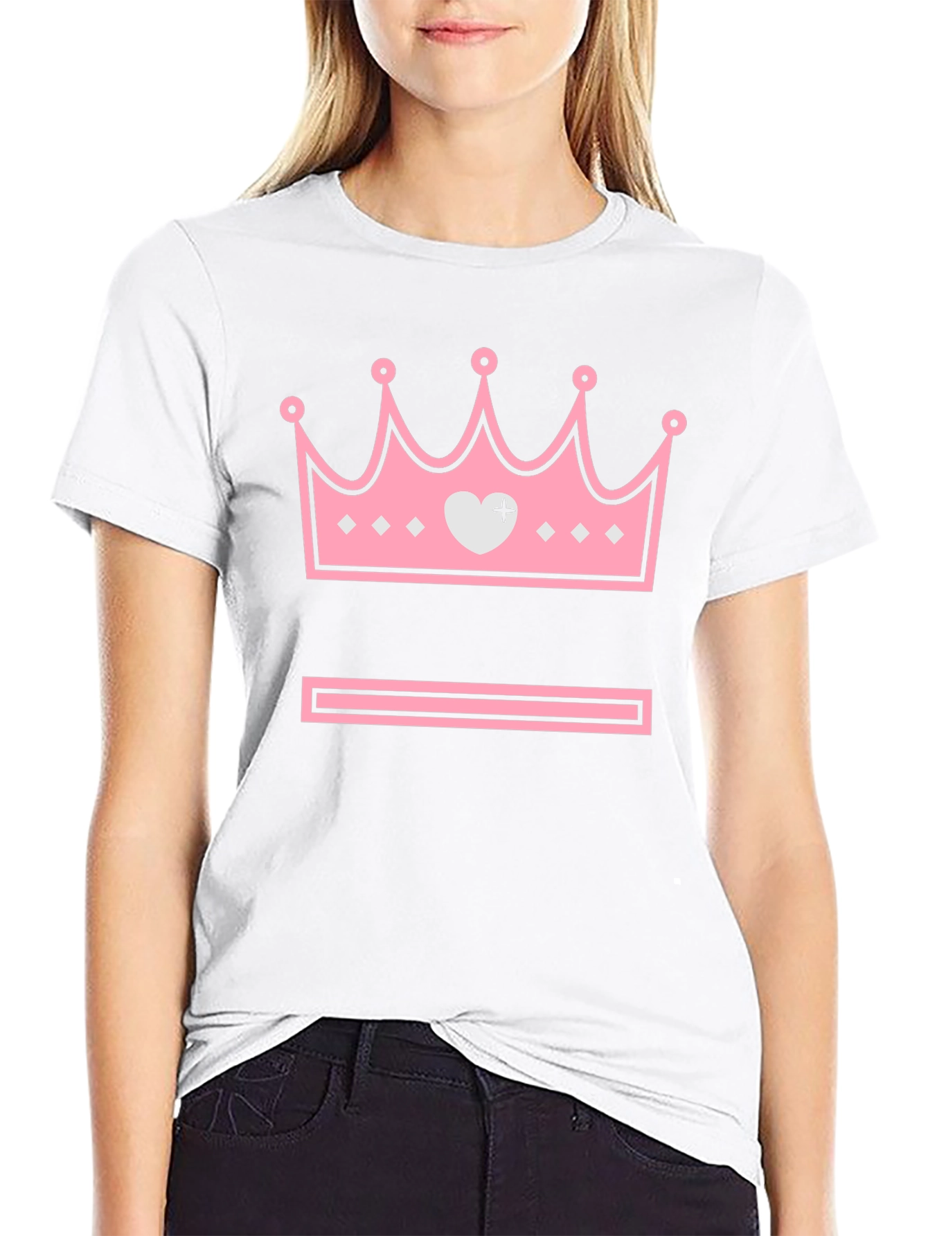 Crown Graphic T-Shirt - Stylish Cotton Tee
