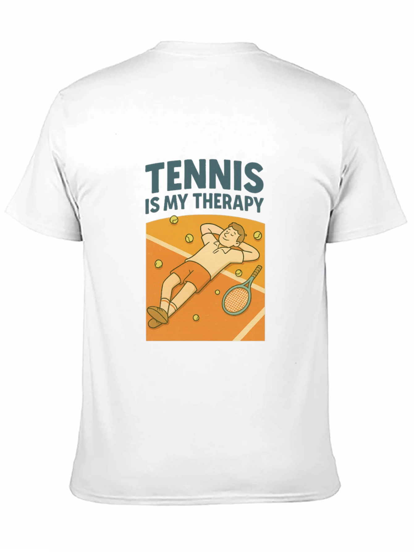 Tennis Therapy Graphic T-Shirt