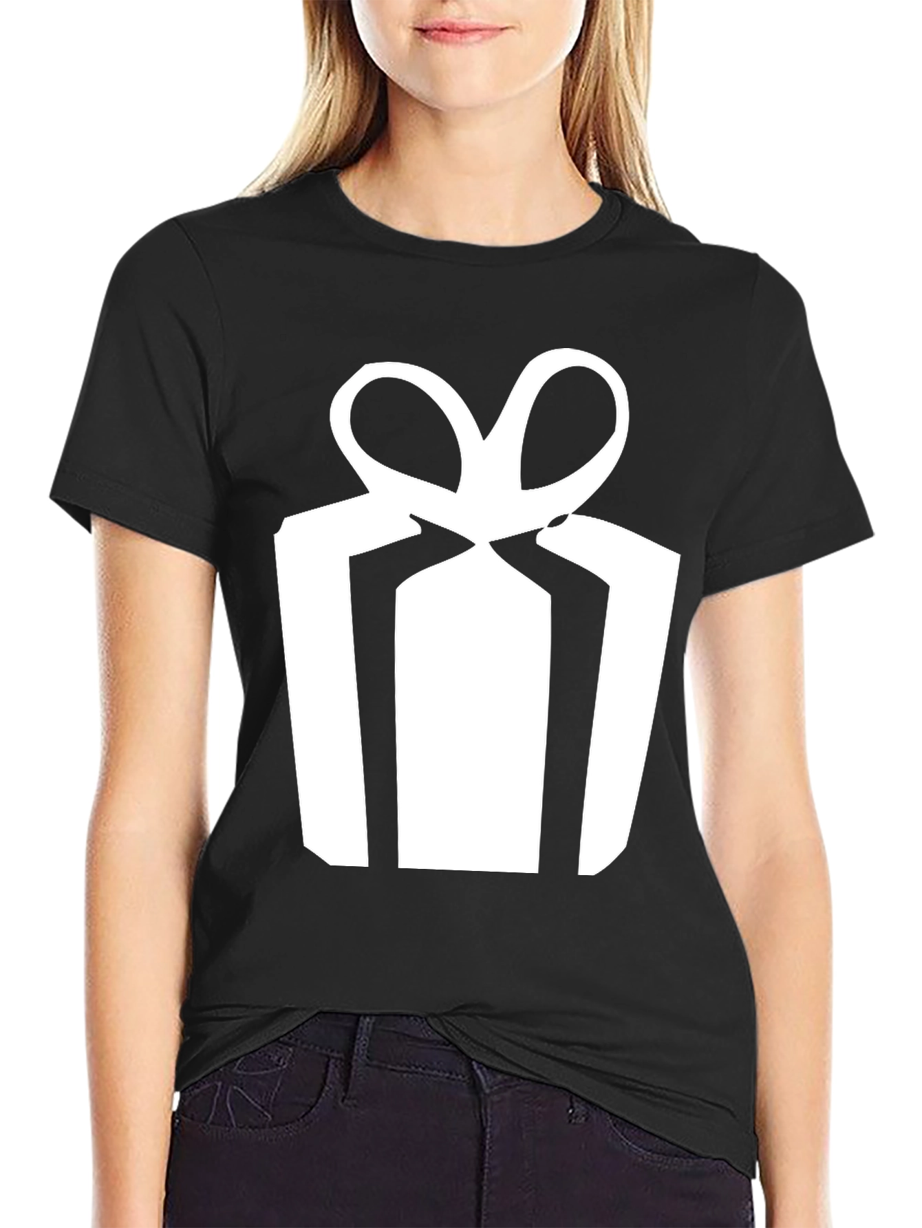 Gift Graphic Black T-Shirt