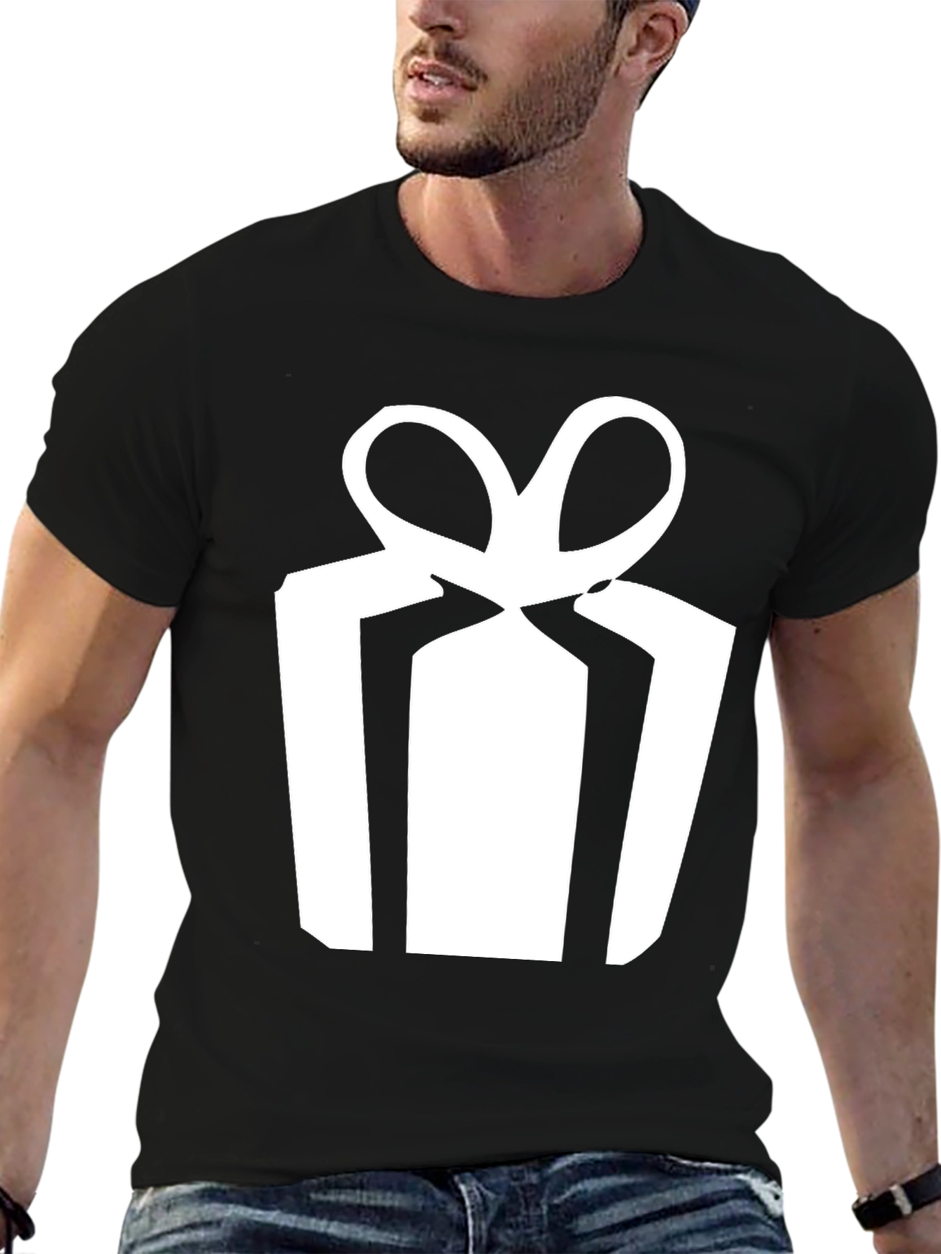 Gift Graphic Black T-Shirt