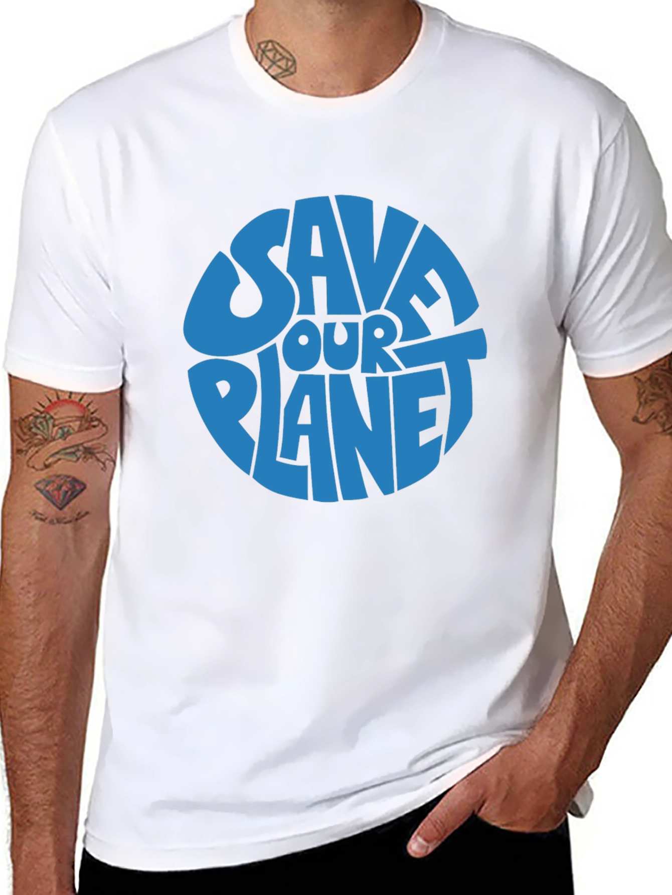 Save Our Planet Graphic Tee - Eco-Friendly Unisex T-Shirt