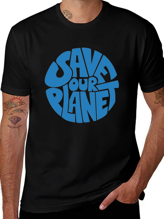 Save Our Planet Graphic Tee - Eco-Friendly Unisex T-Shirt