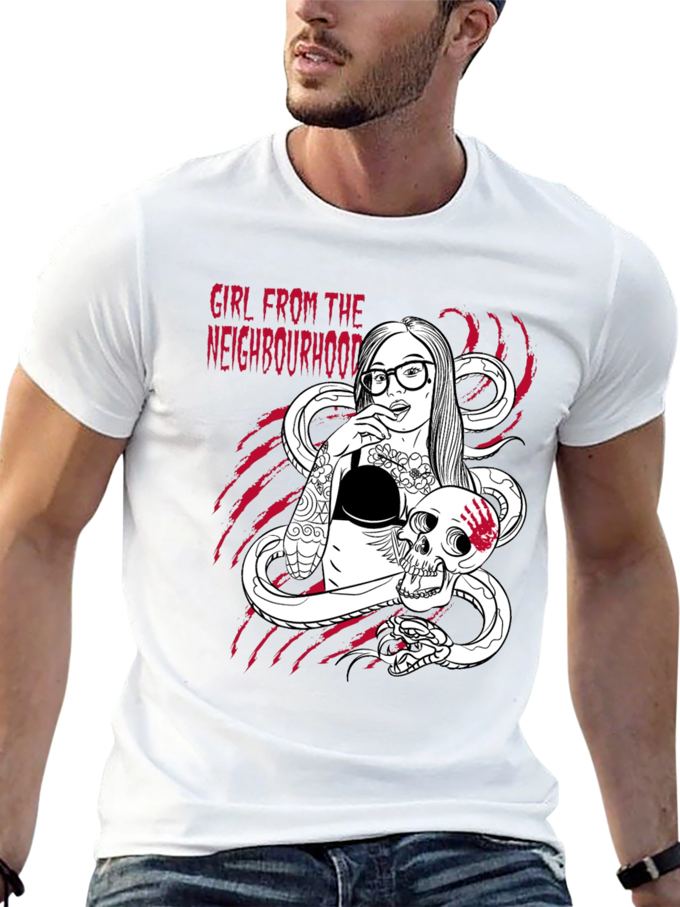 Girl From The Neighbourhood Graphic Tee
