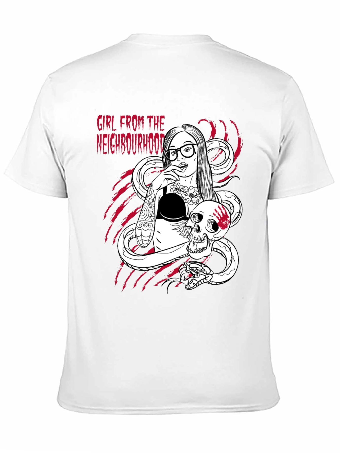 Girl From The Neighbourhood Graphic Tee