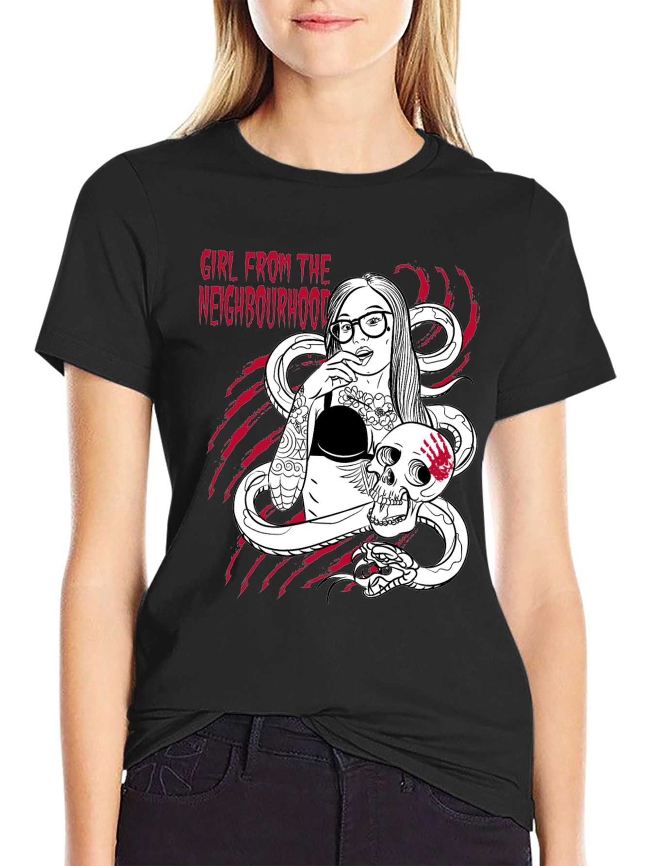 Girl From The Neighbourhood Graphic Tee