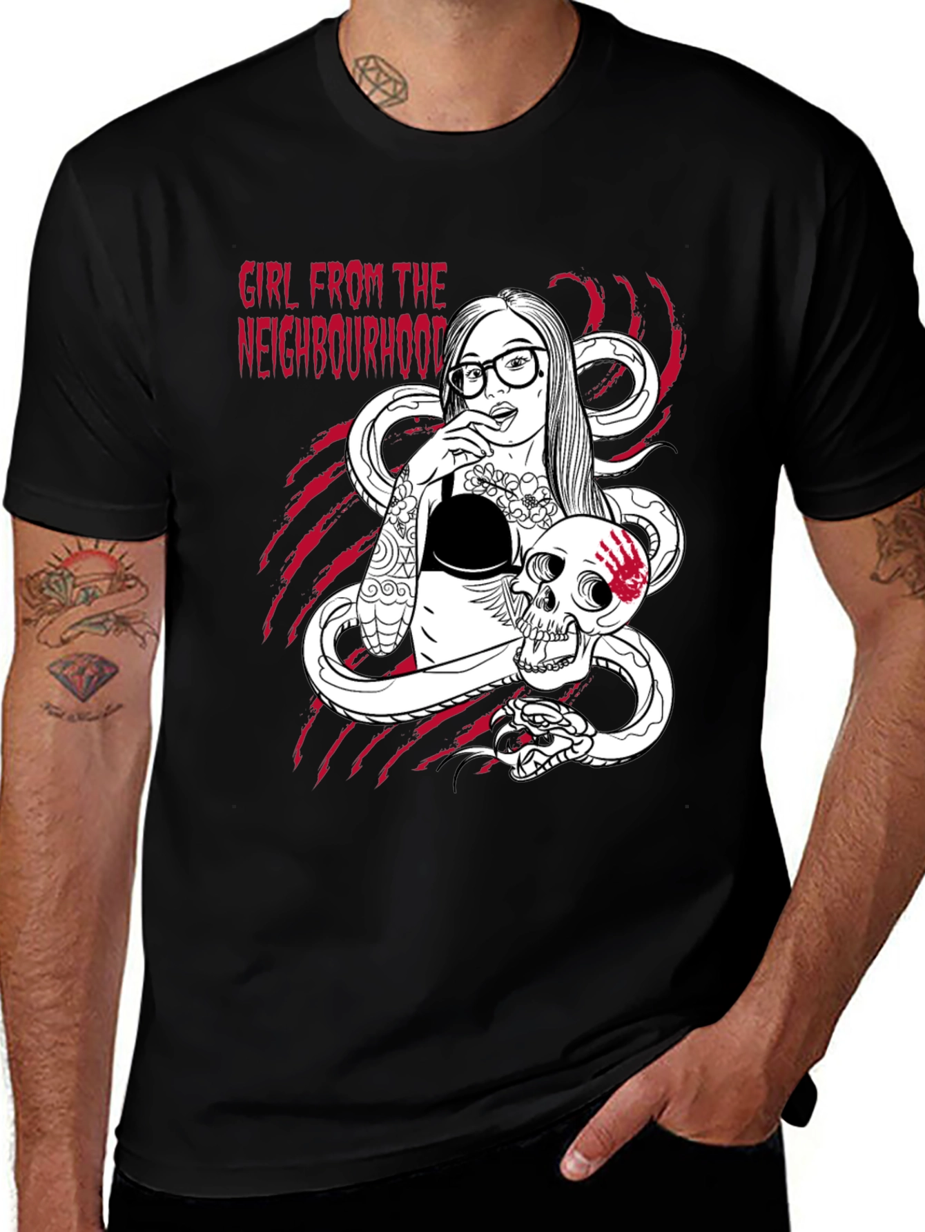 Girl From The Neighbourhood Graphic Tee