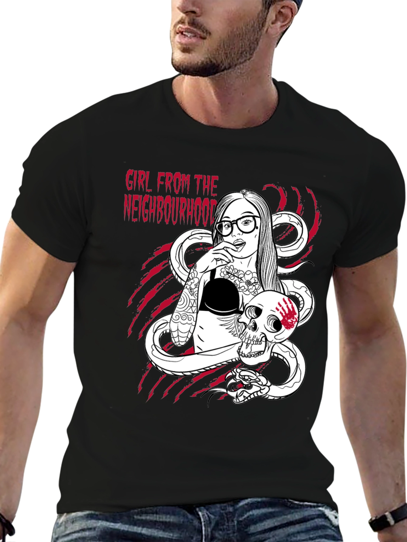 Girl From The Neighbourhood Graphic Tee