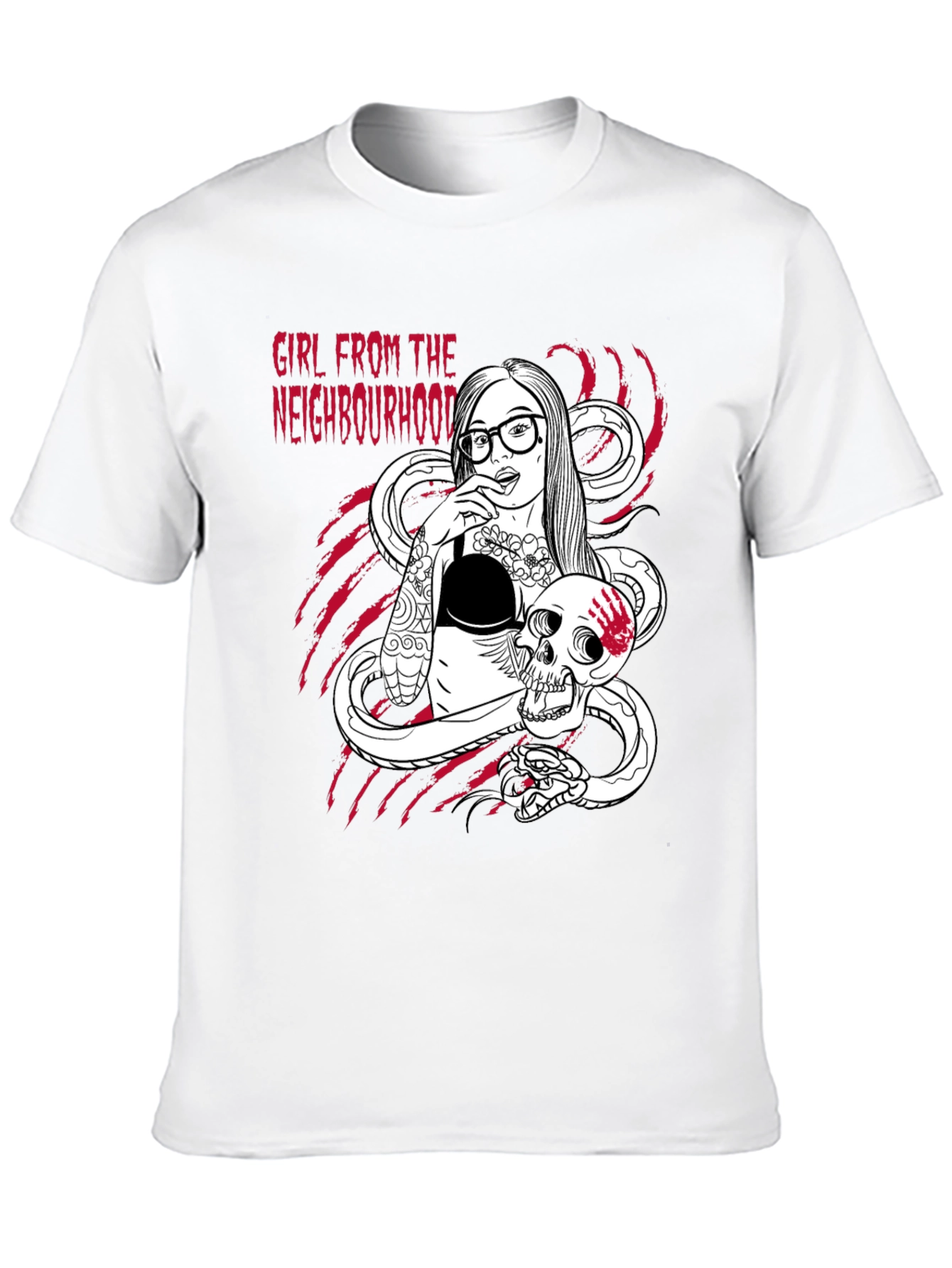 Girl From The Neighbourhood Graphic Tee