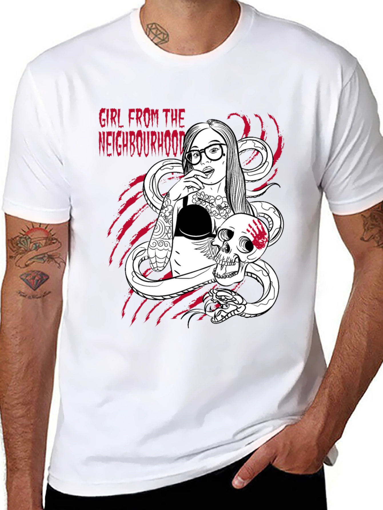 Girl From The Neighbourhood Graphic Tee