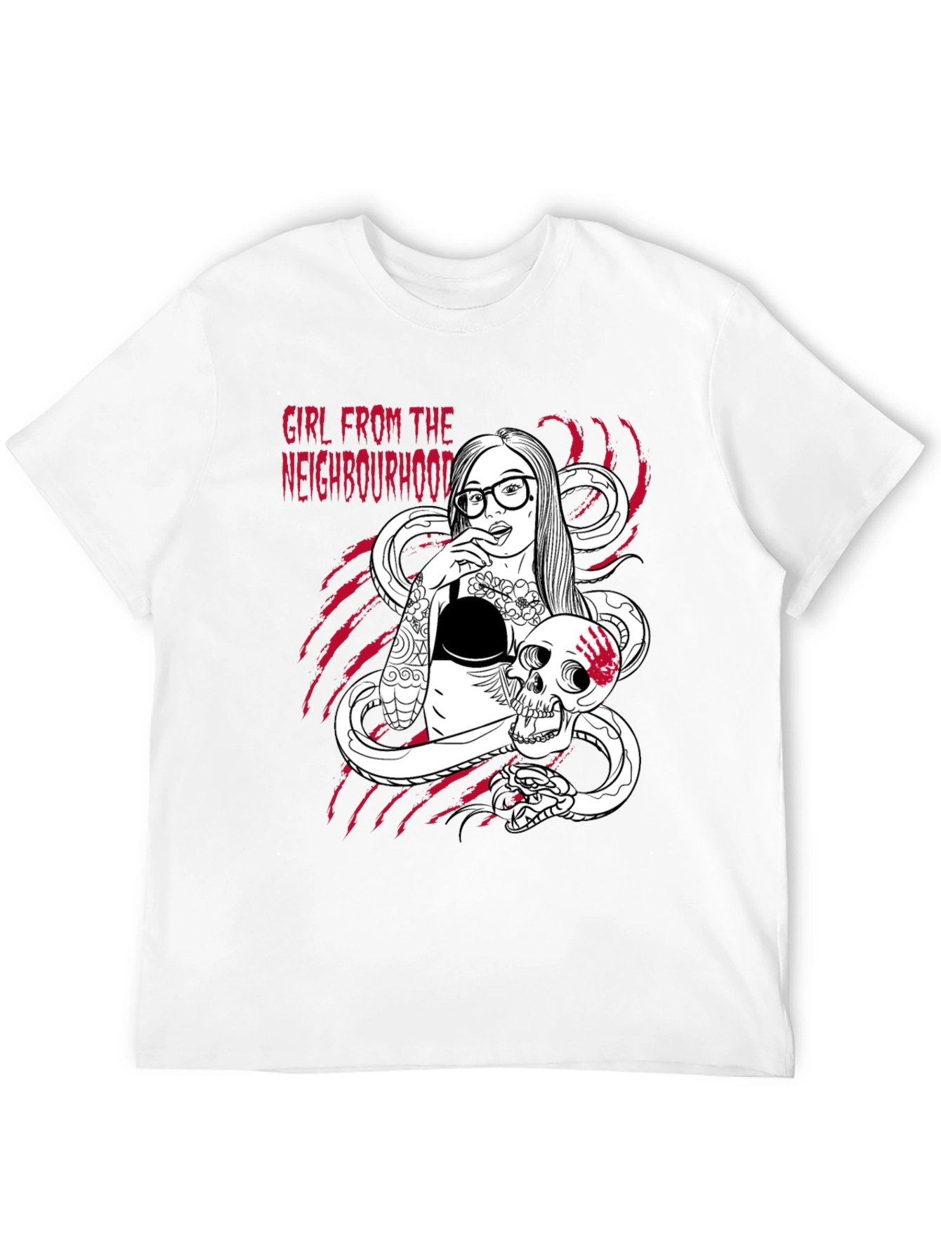 Girl From The Neighbourhood Graphic Tee