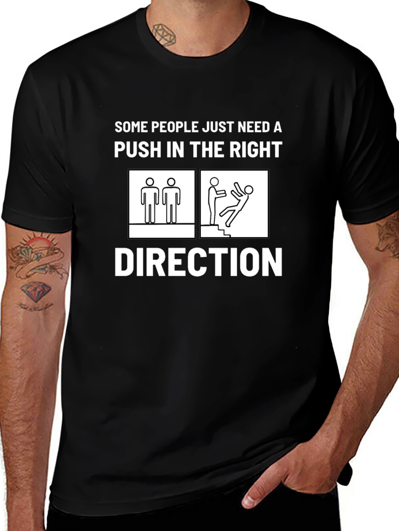 Push in the Right Direction T-Shirt