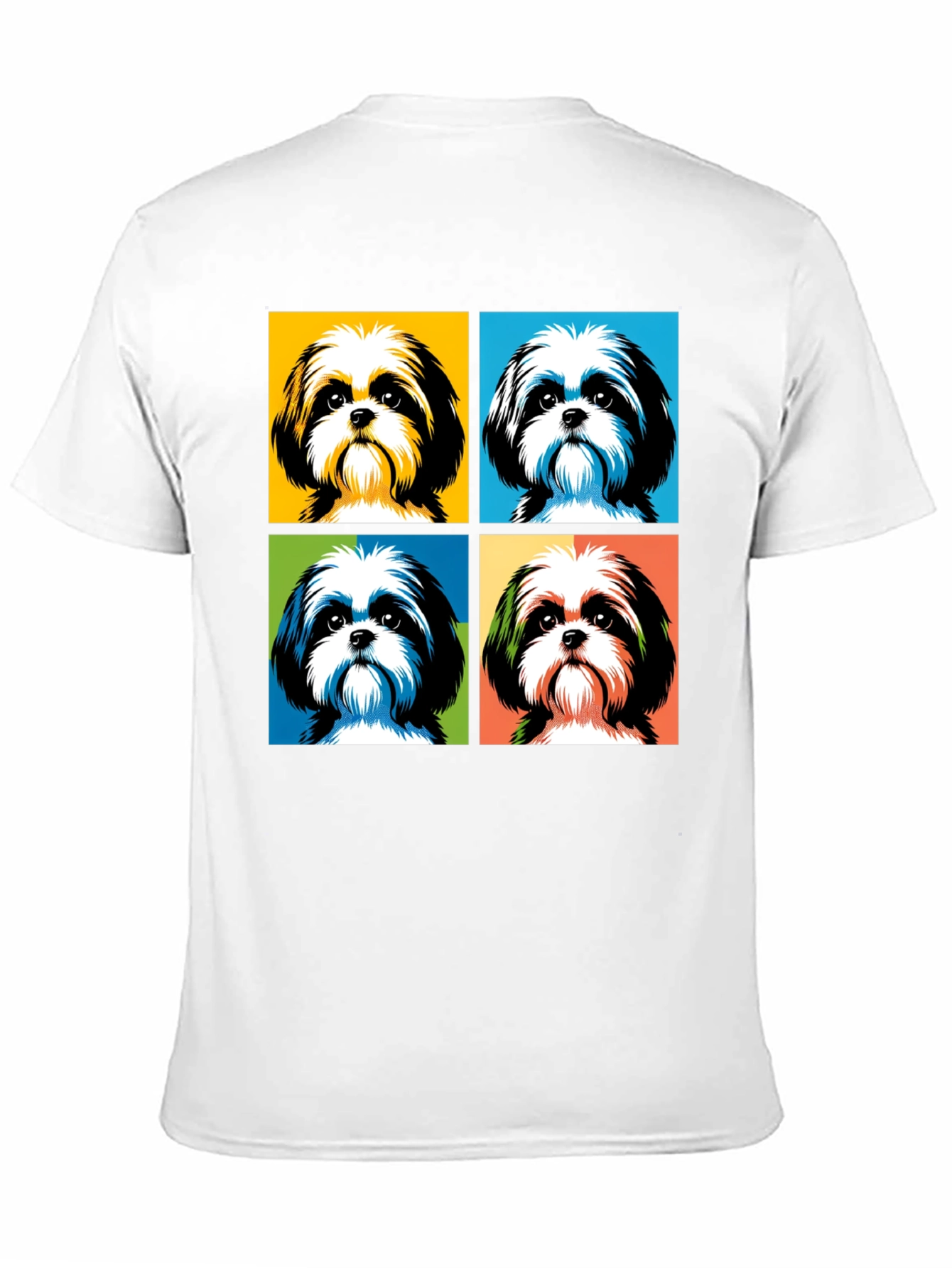 Dog Pop Art Graphic T-Shirt