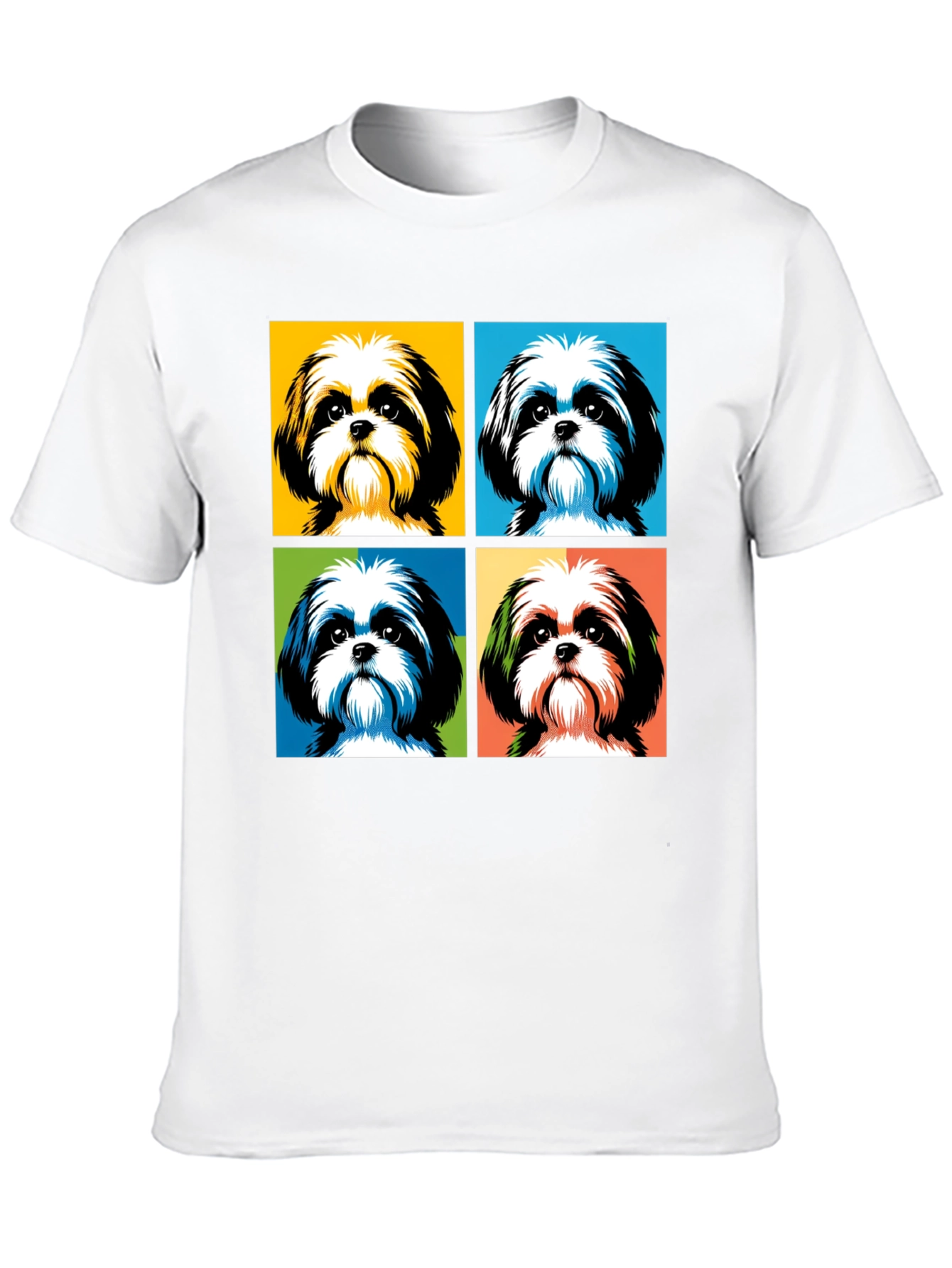 Dog Pop Art Graphic T-Shirt