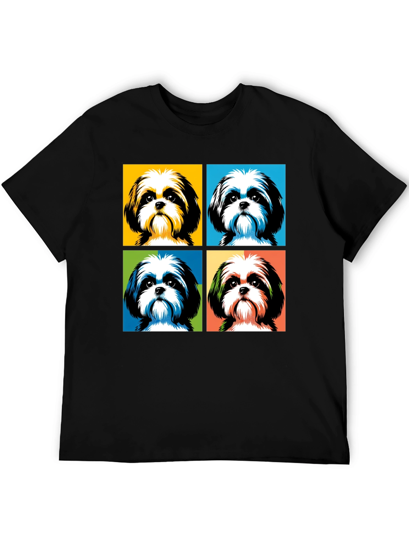 Dog Pop Art Graphic T-Shirt
