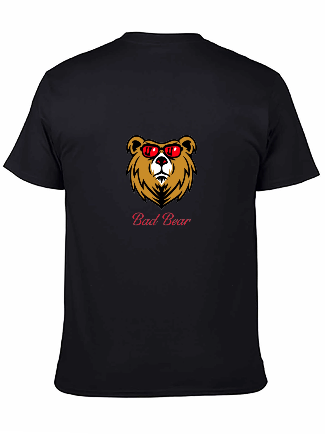 Bad Bear Graphic T-Shirt - Mens Black Tee