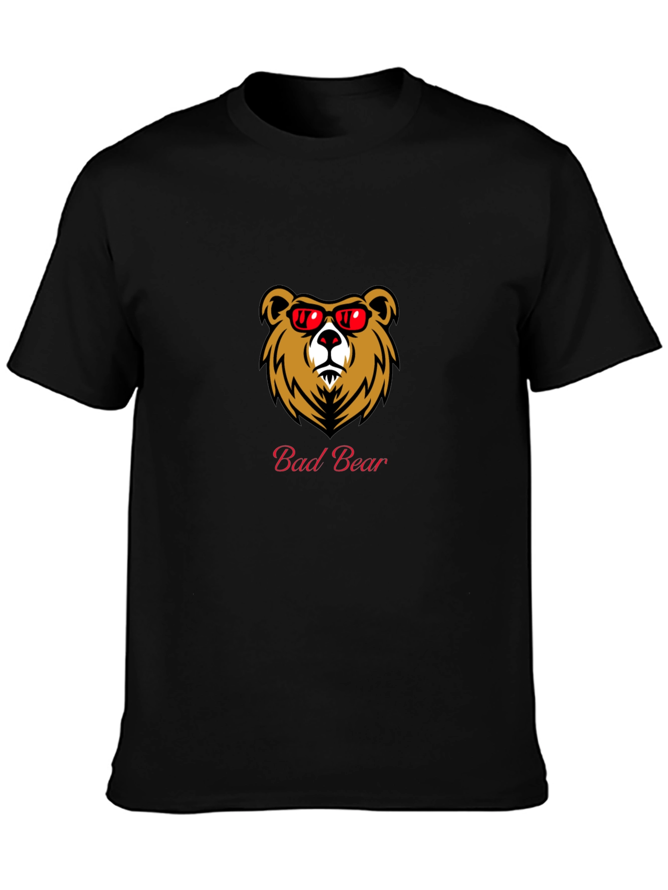 Bad Bear Graphic T-Shirt - Mens Black Tee