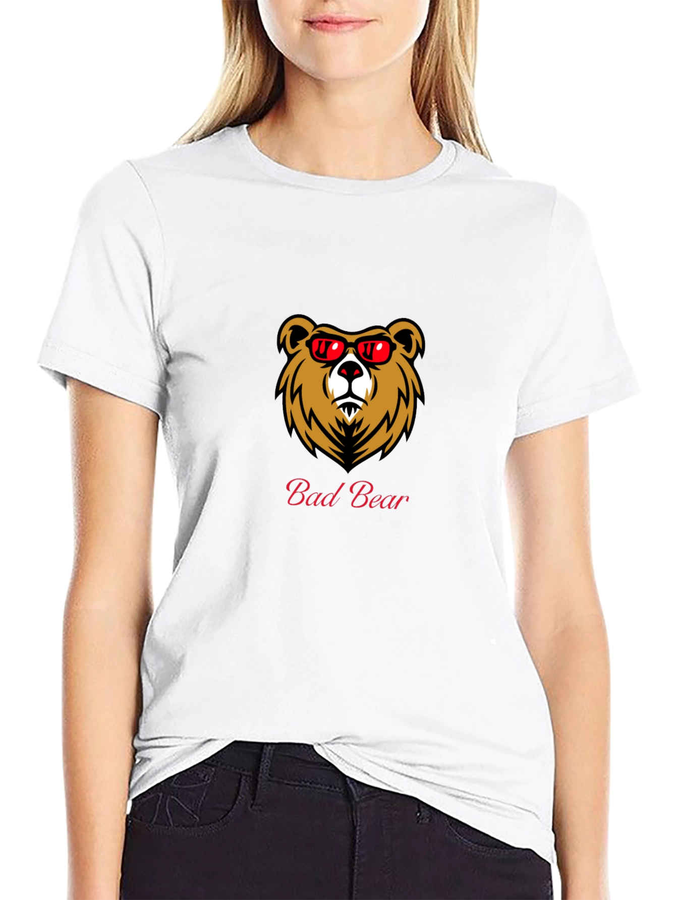 Bad Bear Graphic T-Shirt - Mens Black Tee