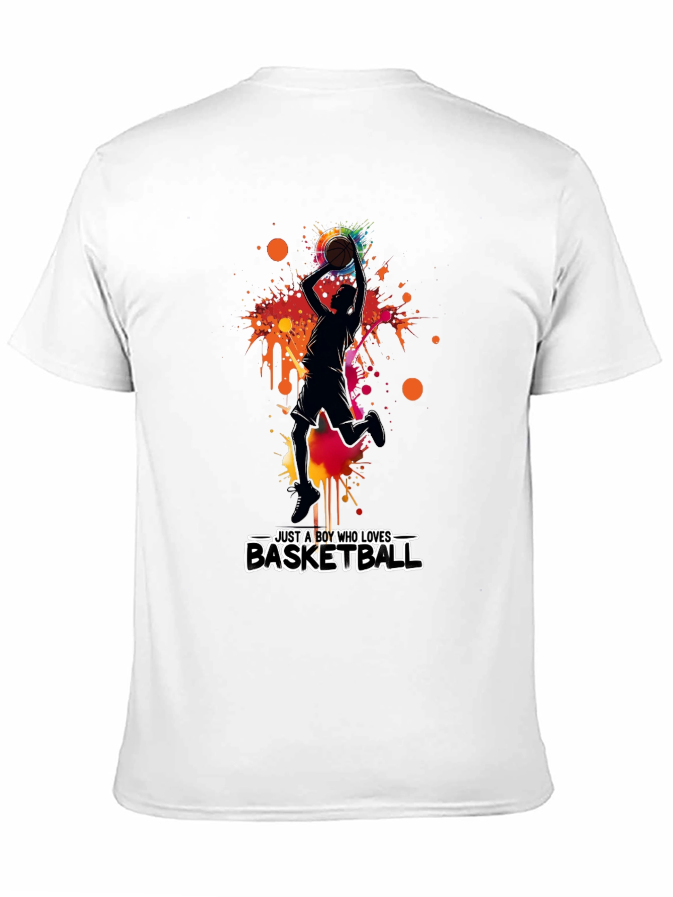 Basketball Lover Graphic Tee - Mens Black T-Shirt