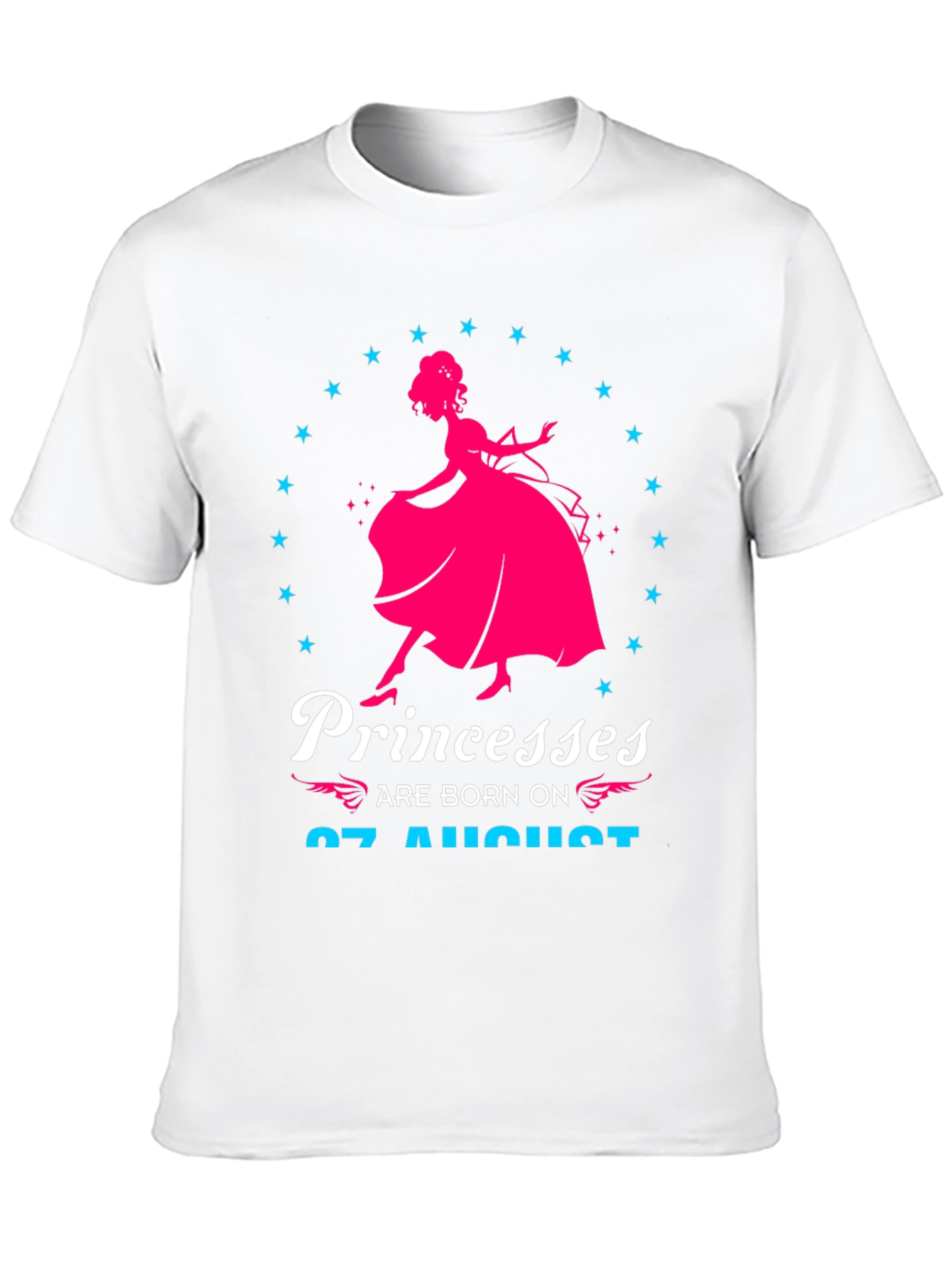 Princesses Born on August 07 T-Shirt