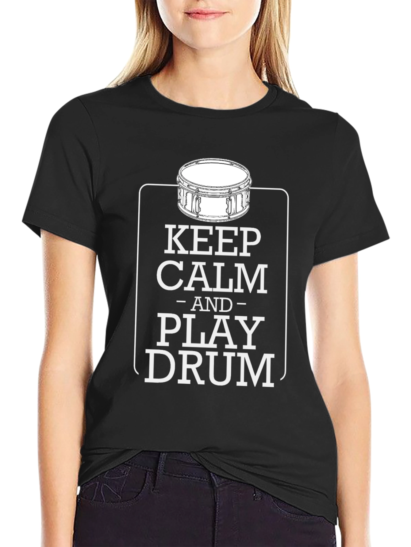 Keep Calm and Play Drum T-Shirt