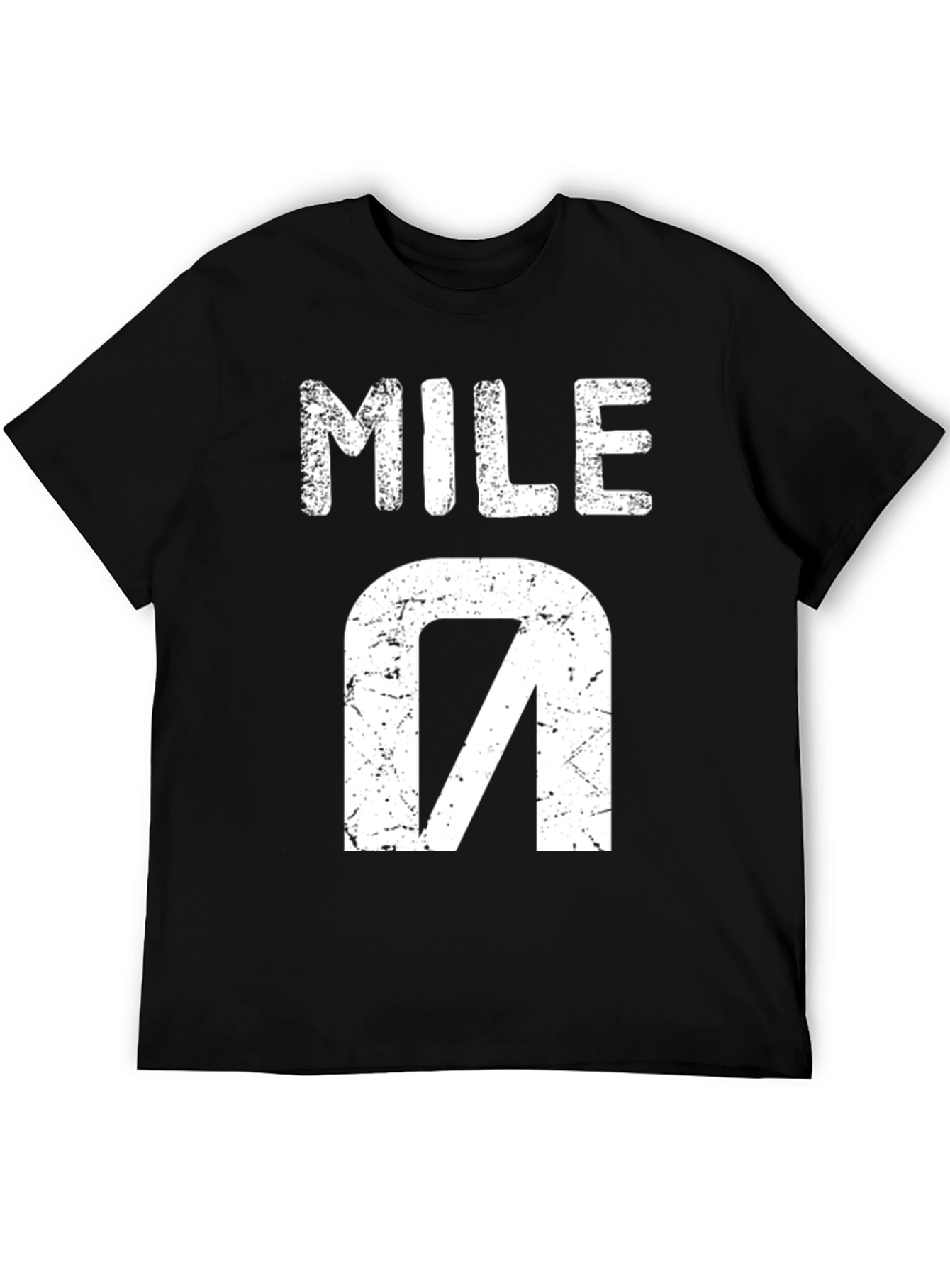 Mile T-Shirt - Distressed Graphic Tee