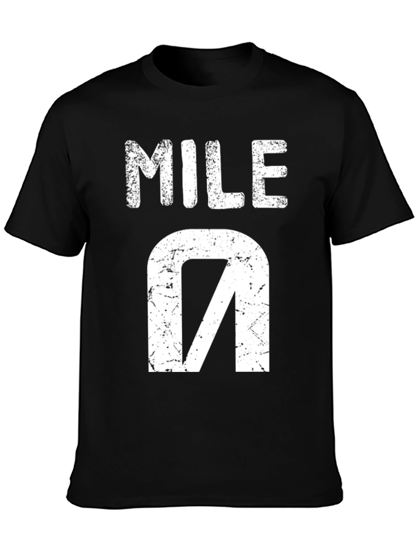 Mile T-Shirt - Distressed Graphic Tee