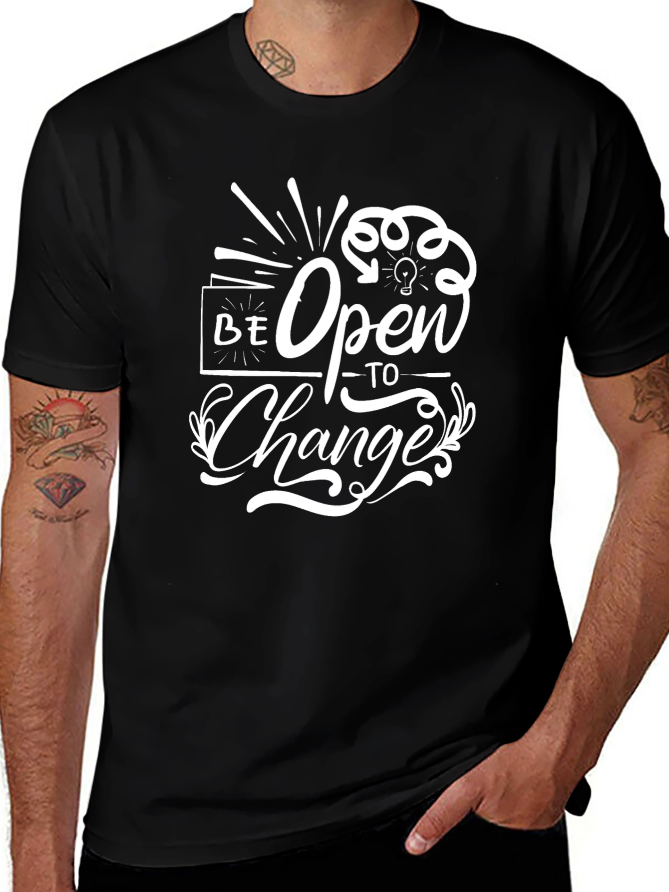 Be Open to Change Graphic T-Shirt