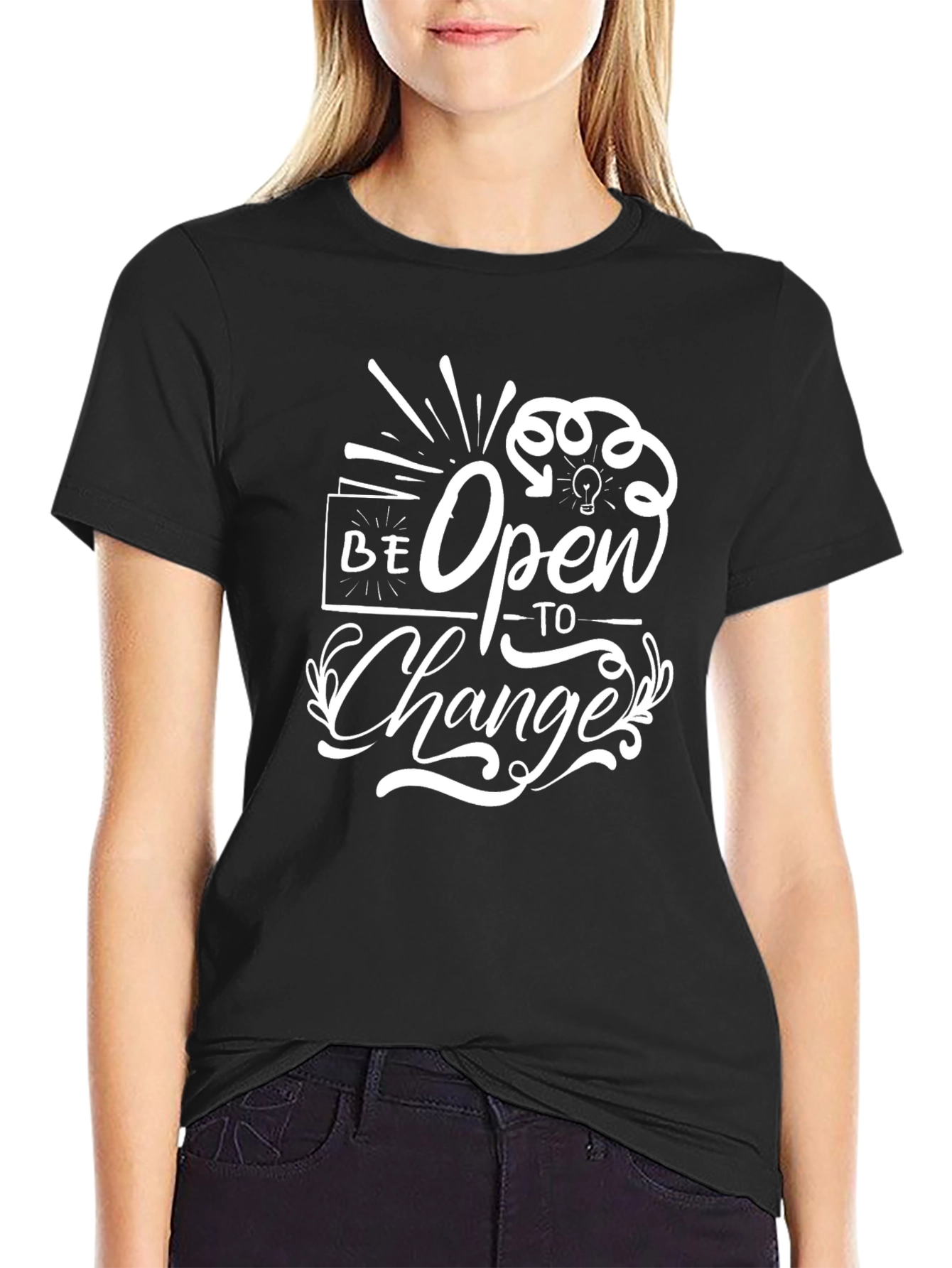 Be Open to Change Graphic T-Shirt