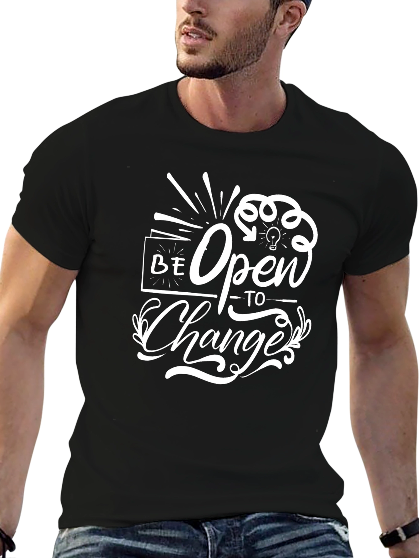 Be Open to Change Graphic T-Shirt